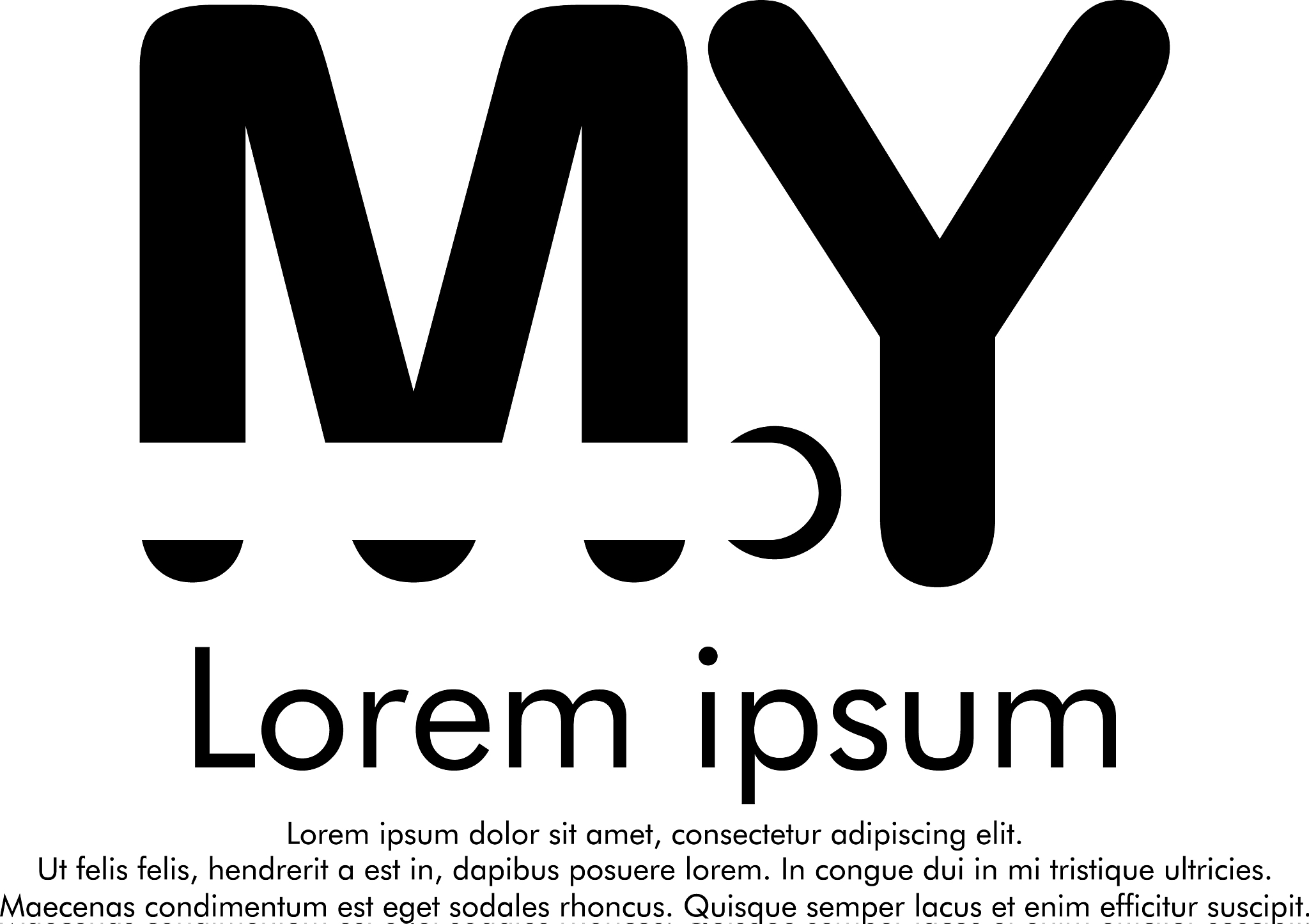 m y my initial abstract logo concept