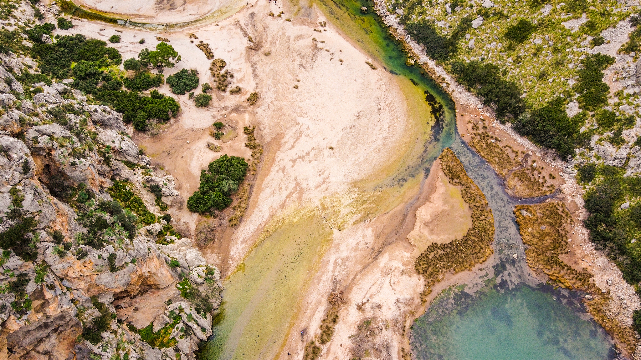 sa calobra - aerial view