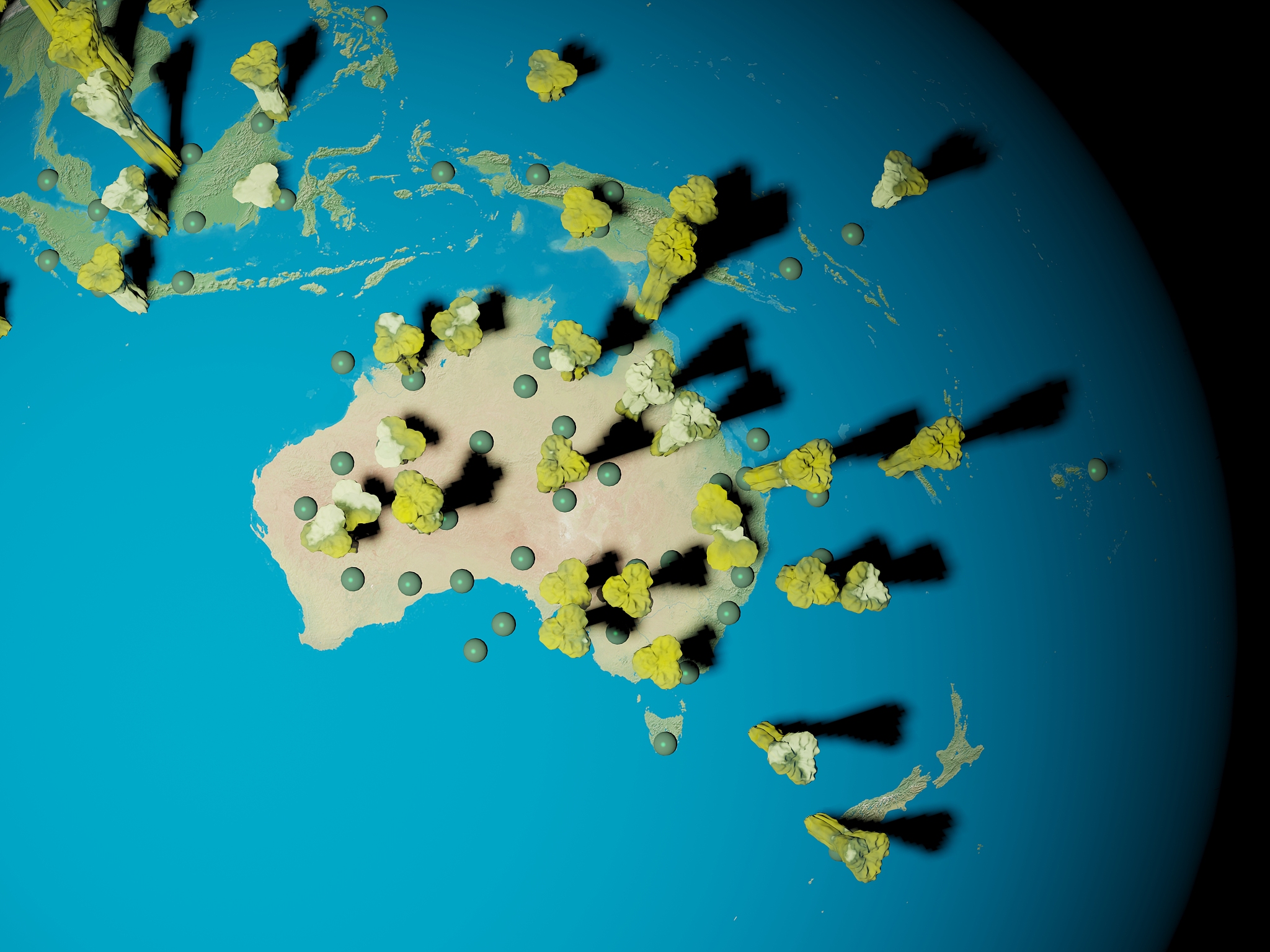 digital image corona virus on planet earth by countries and cont