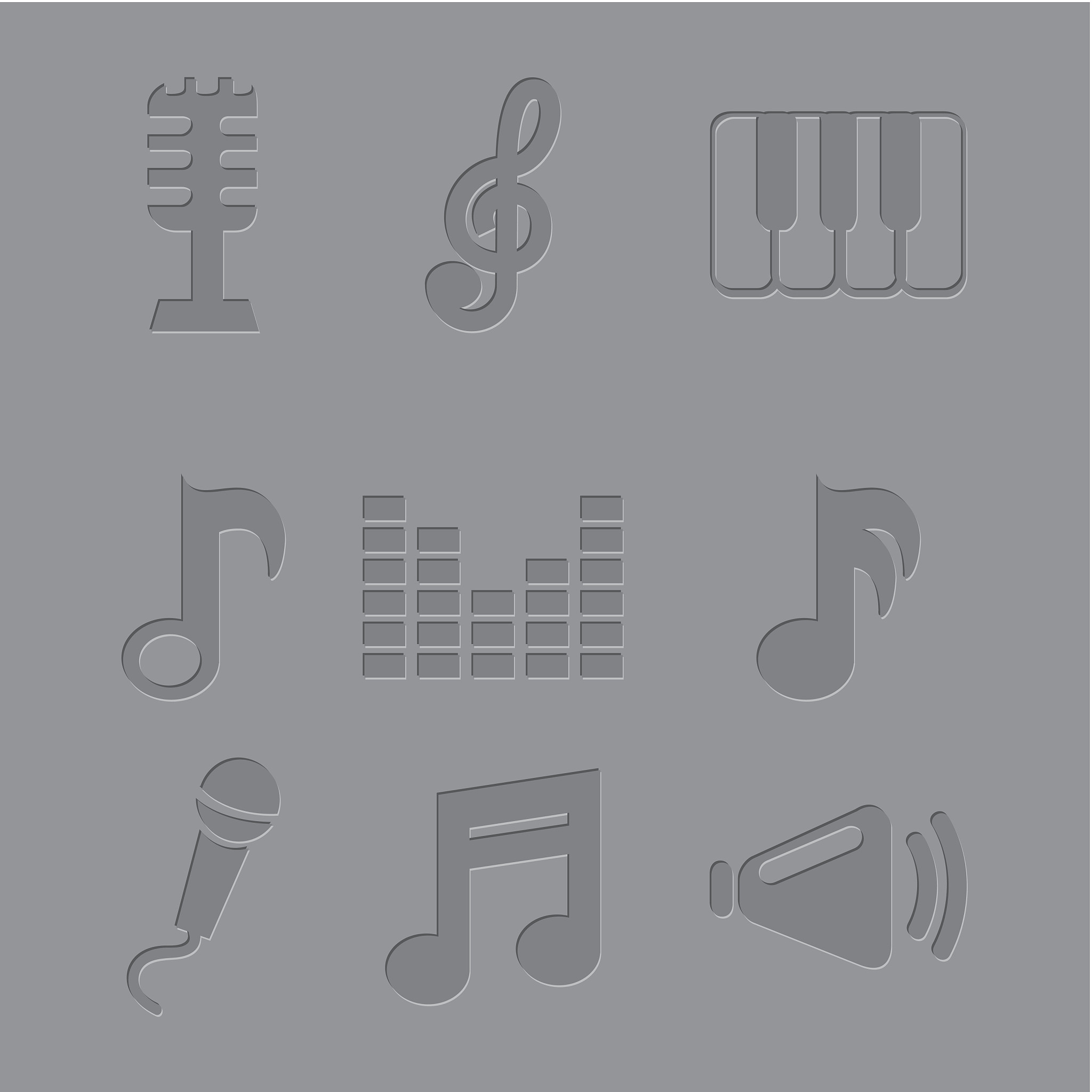 music icons