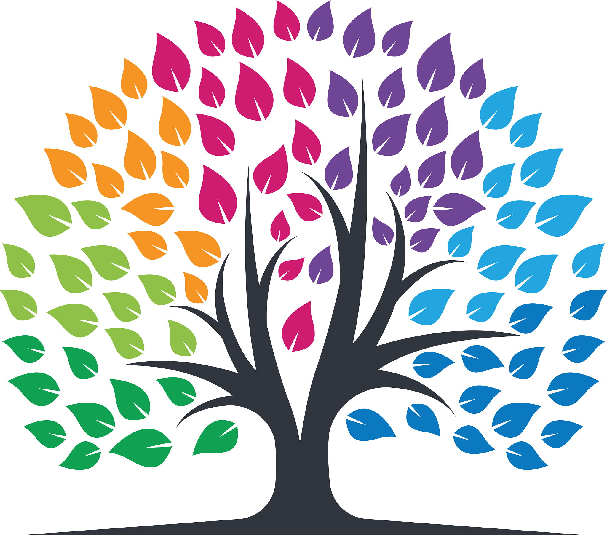 tree logo template icon