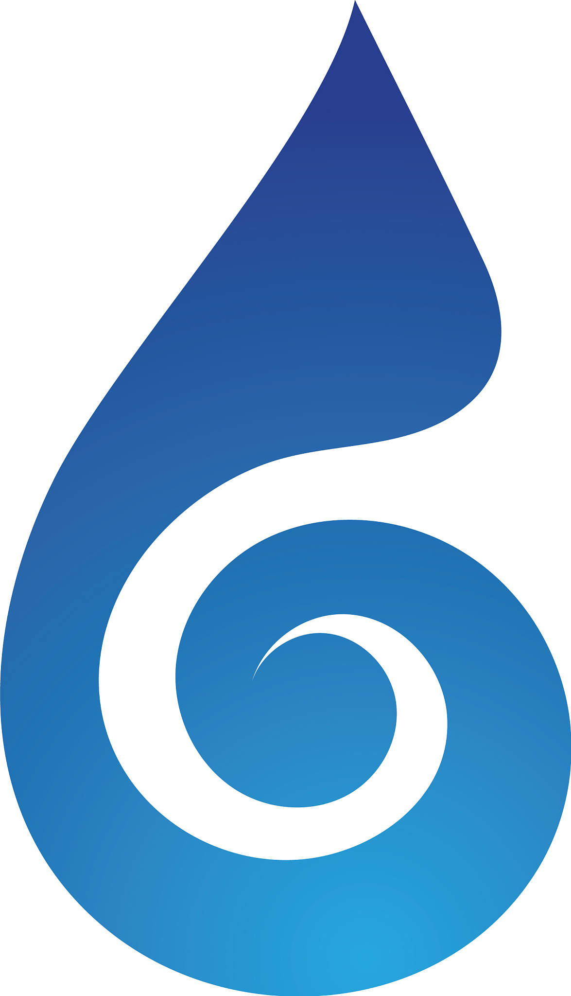 water drop logo template