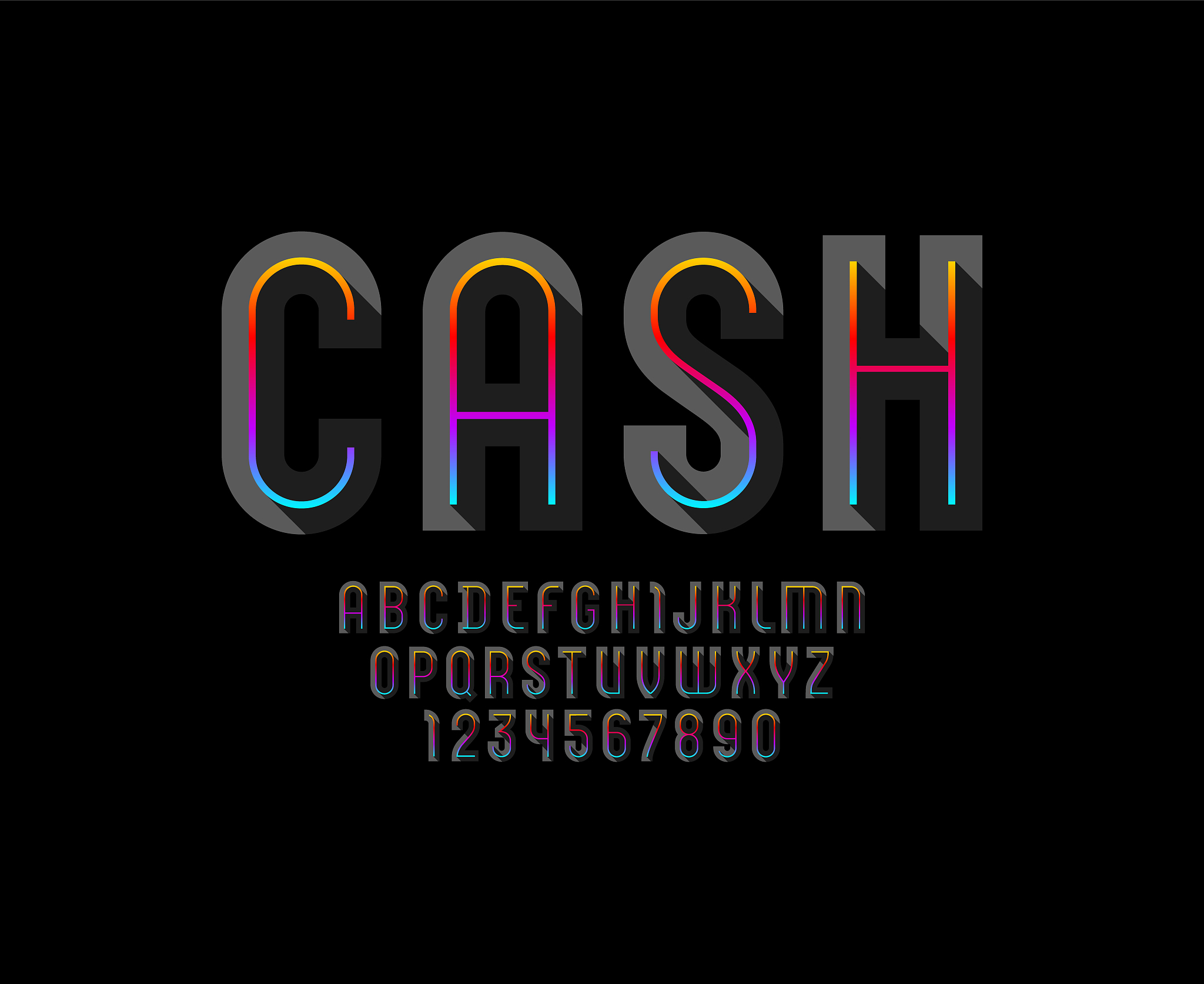 AI字体描边技巧：如何让描边超出字体边缘？