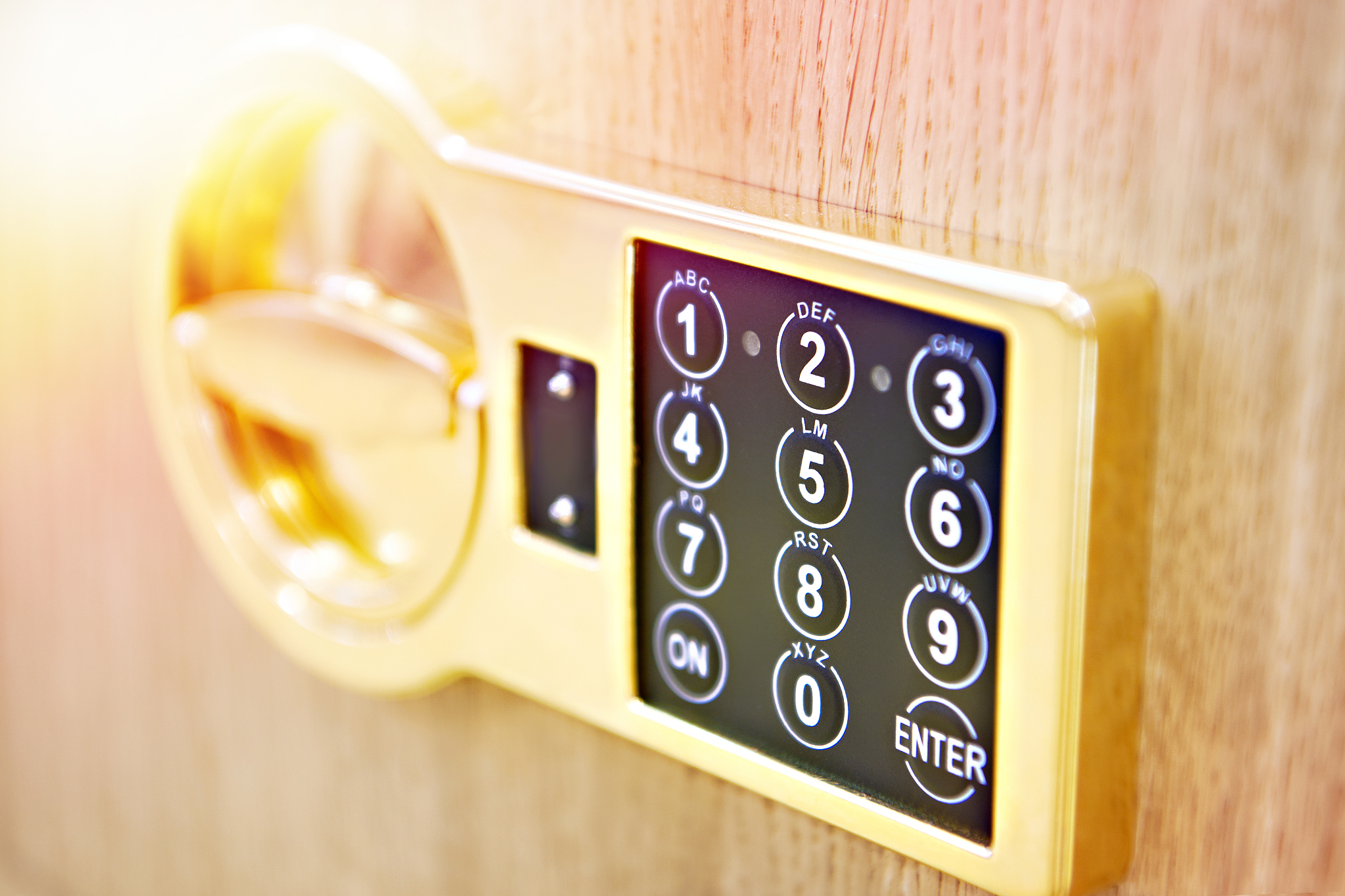 digital combination safe lock