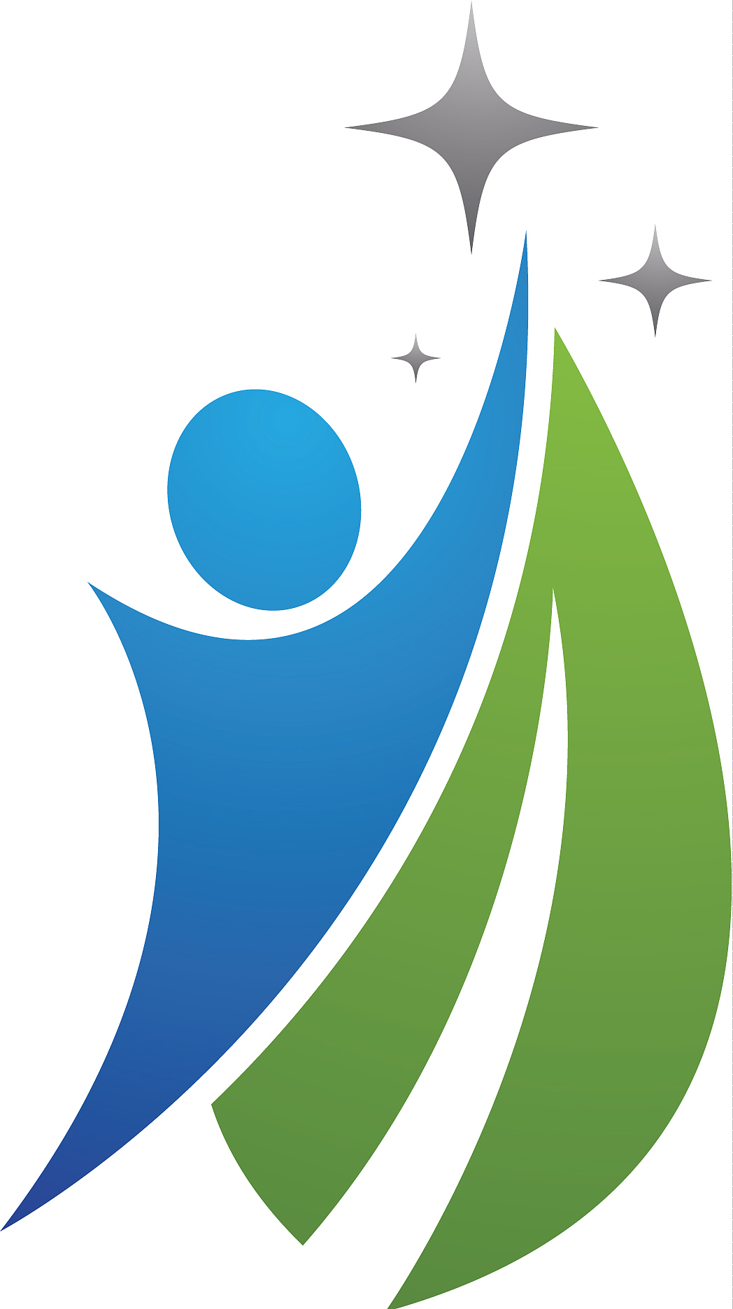 human character logo sign health care logo sign