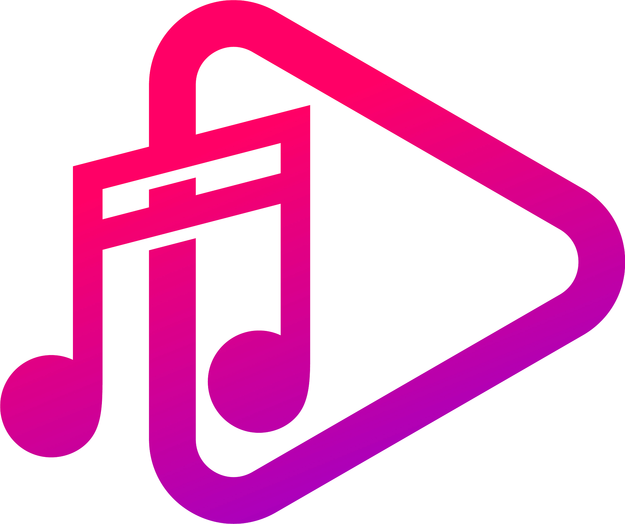 music note logo design concept note play music