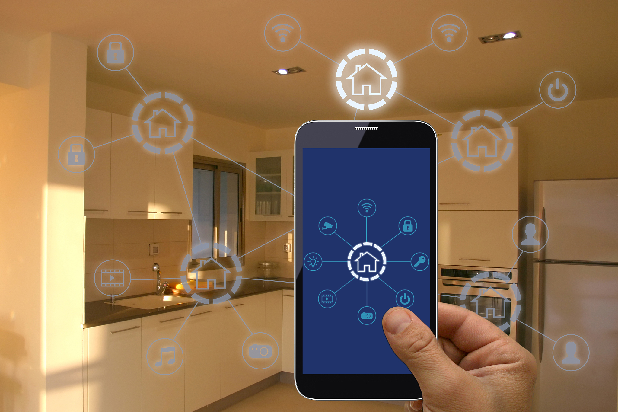 smart home automation mobile phone application internet technolo