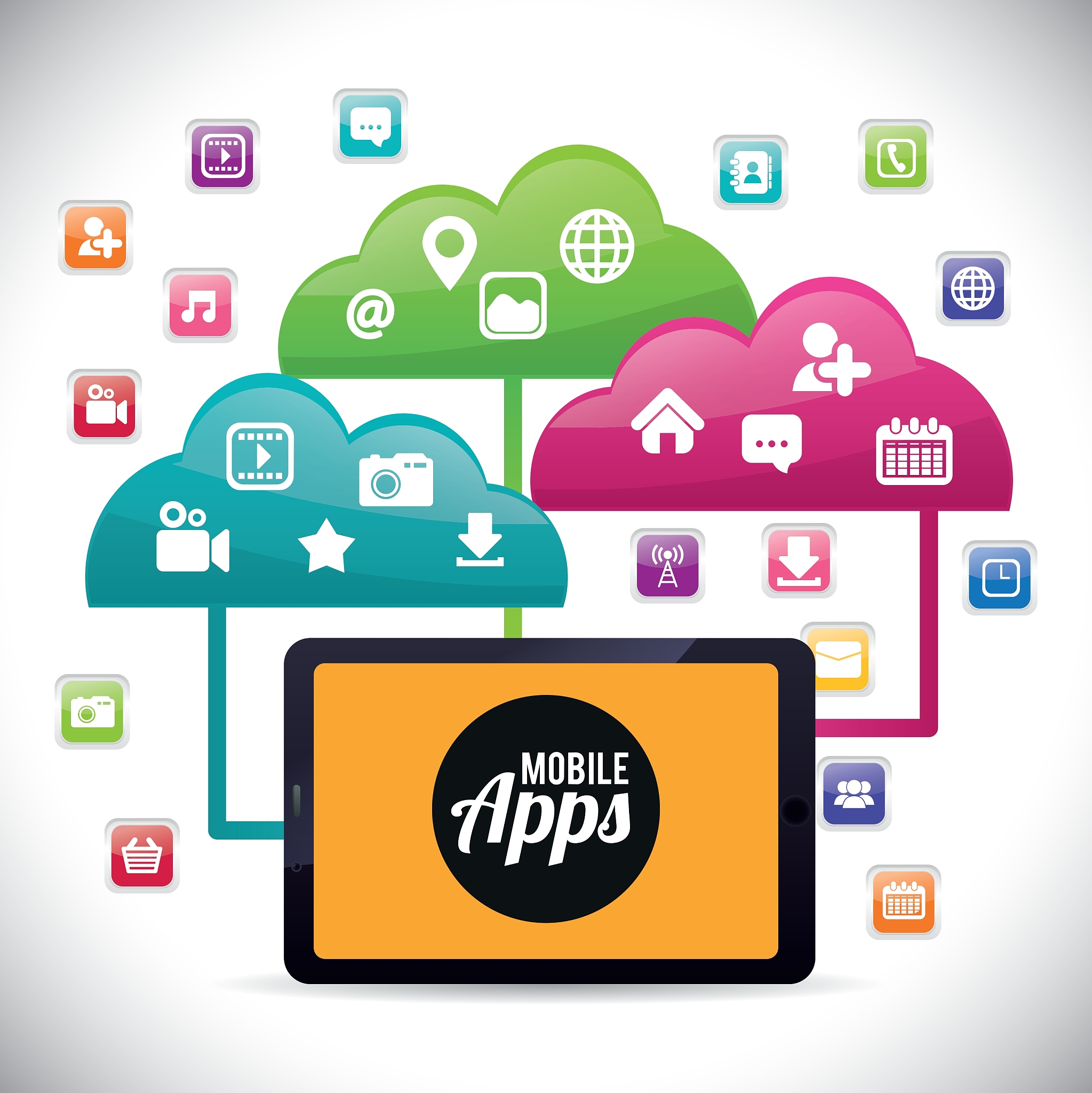 tablet mobile apps design