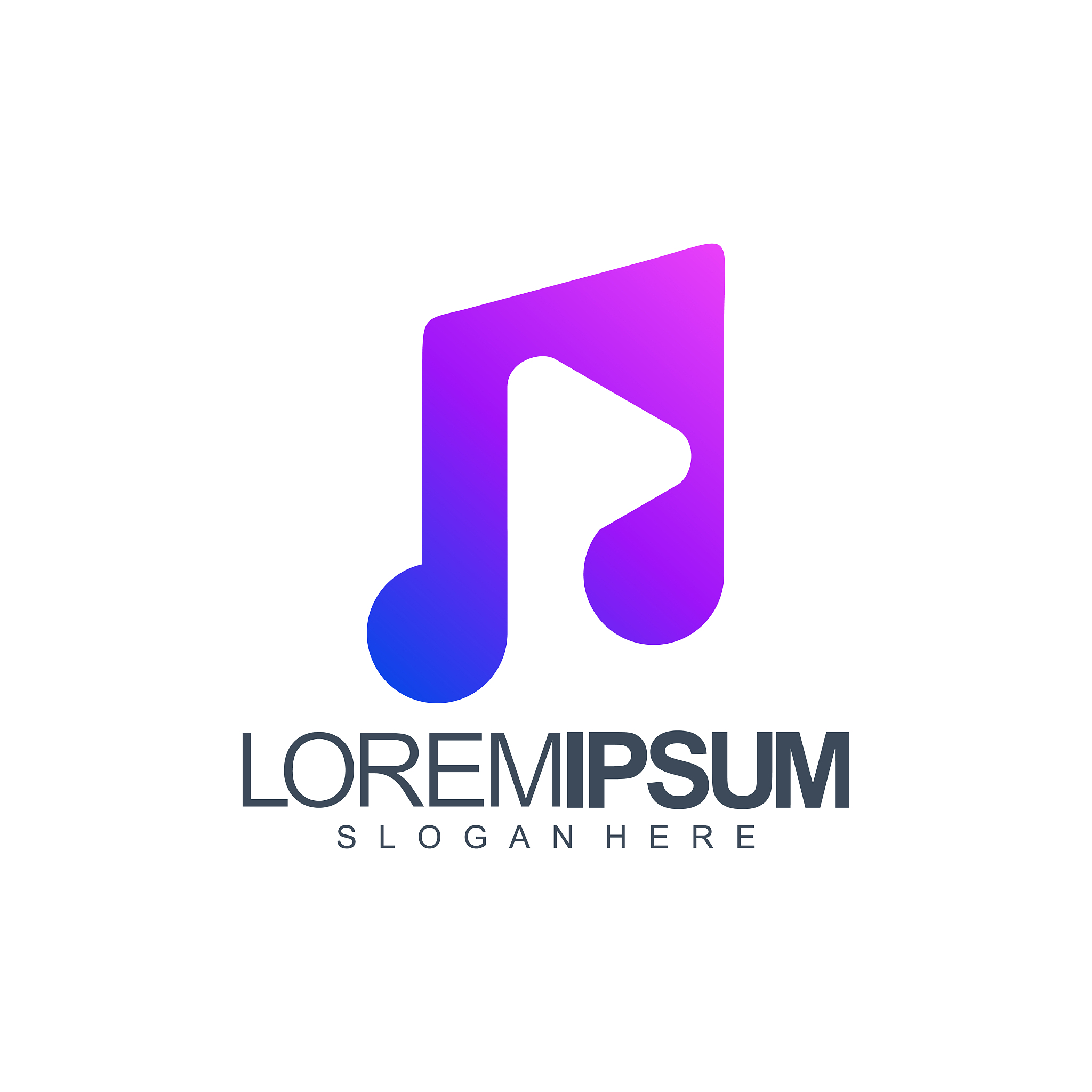note logo design vector illustration