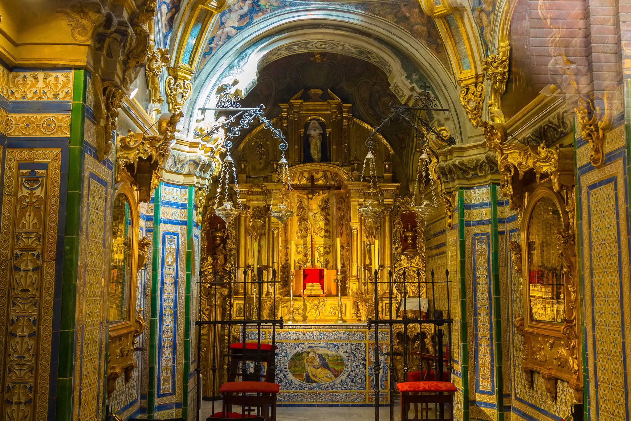 small chapel in seville, spain