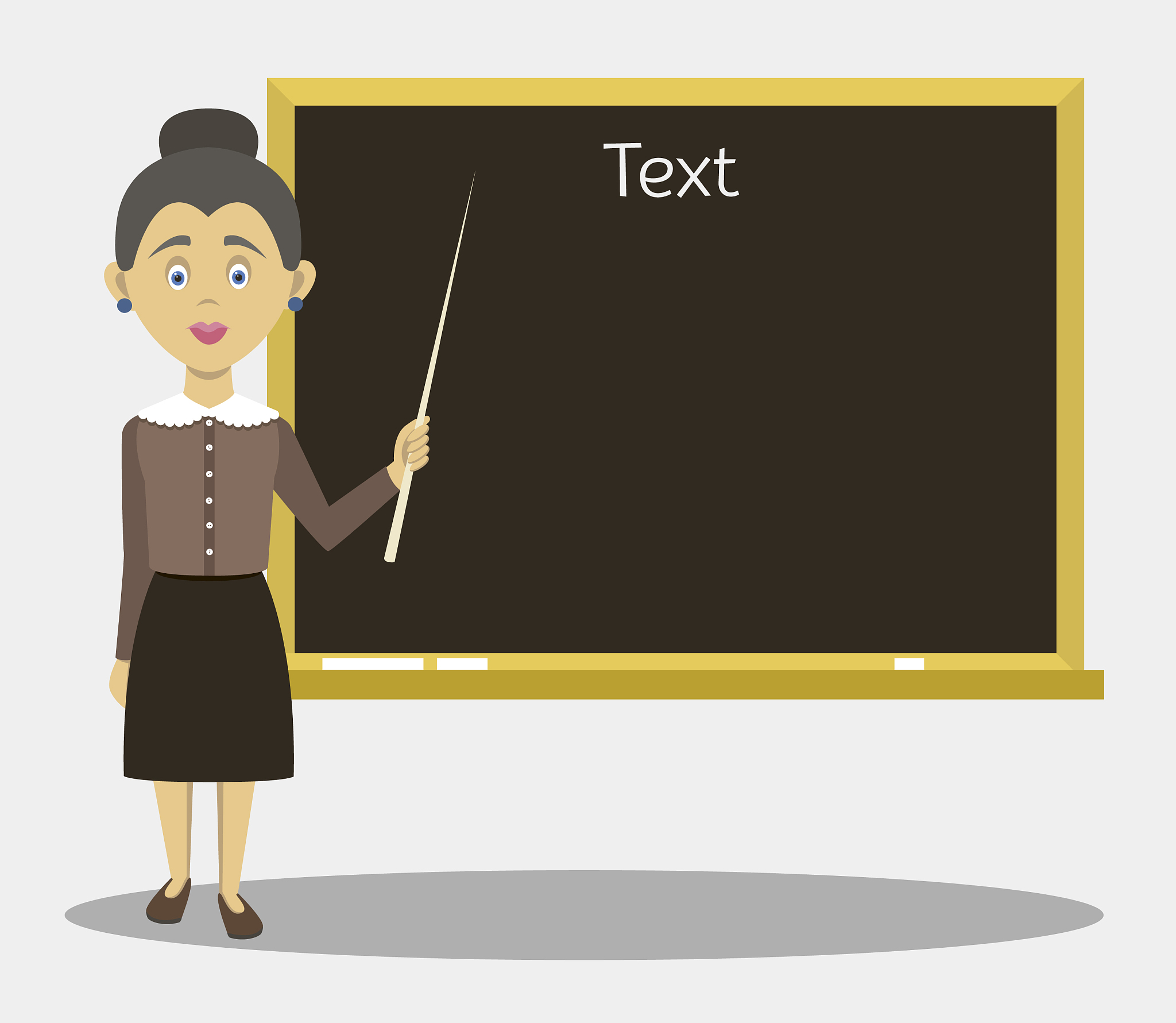 smiling school teacher