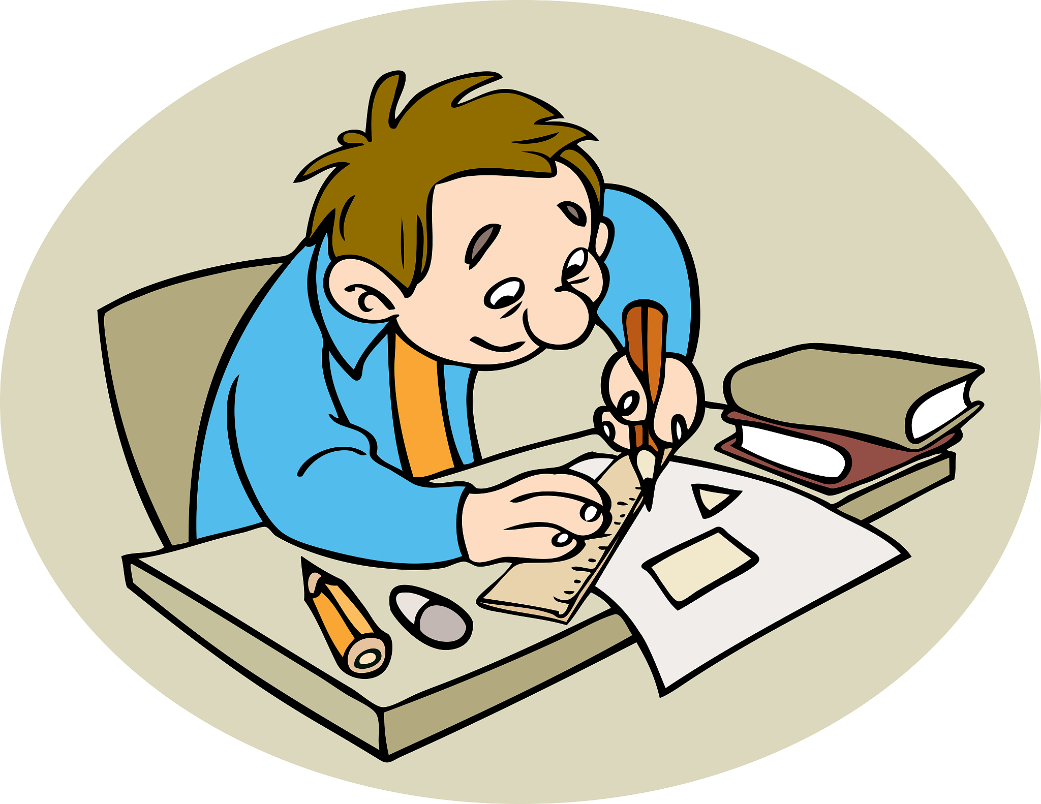 boy drawing
