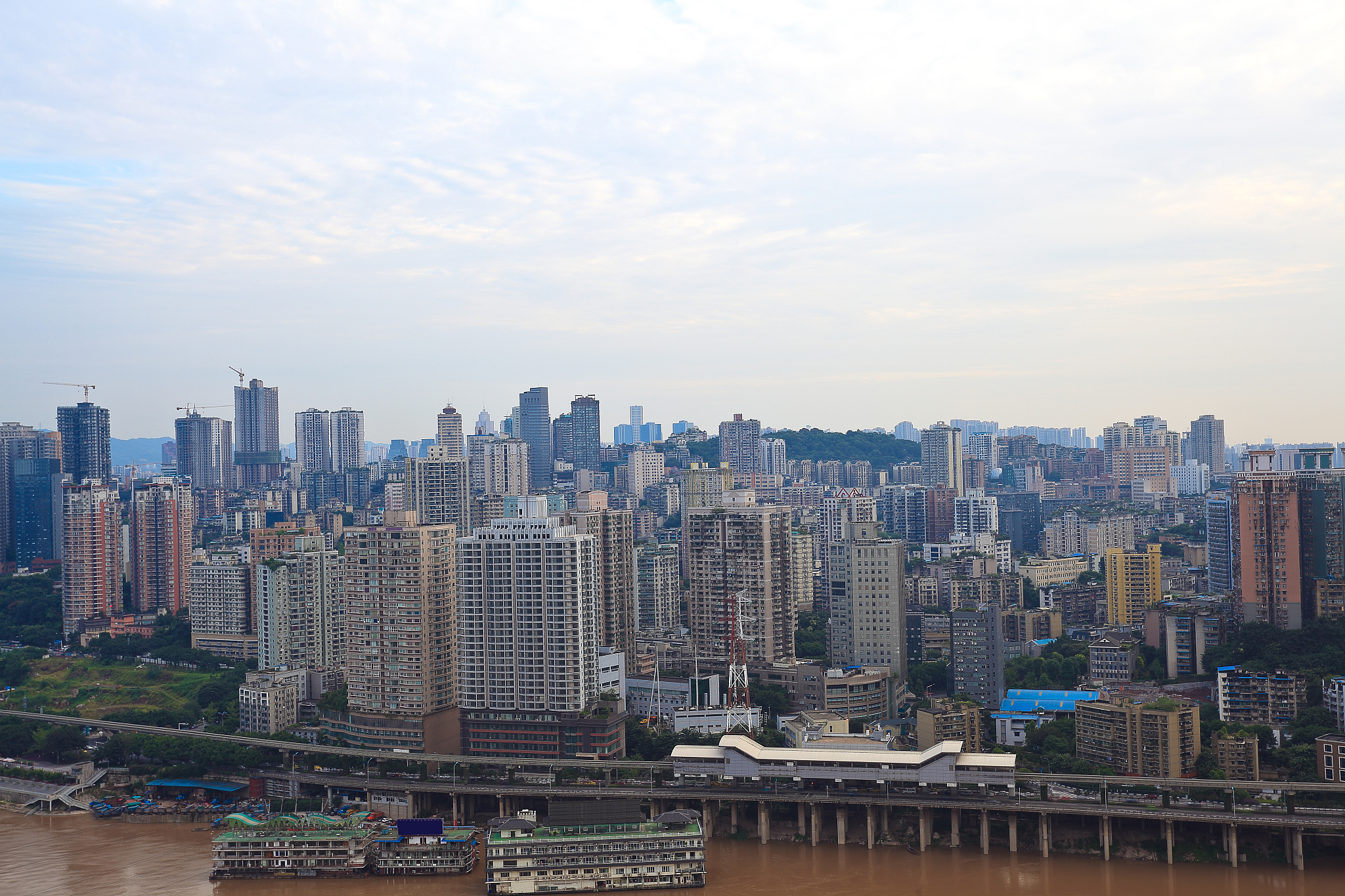 chongqing cityscape skyline