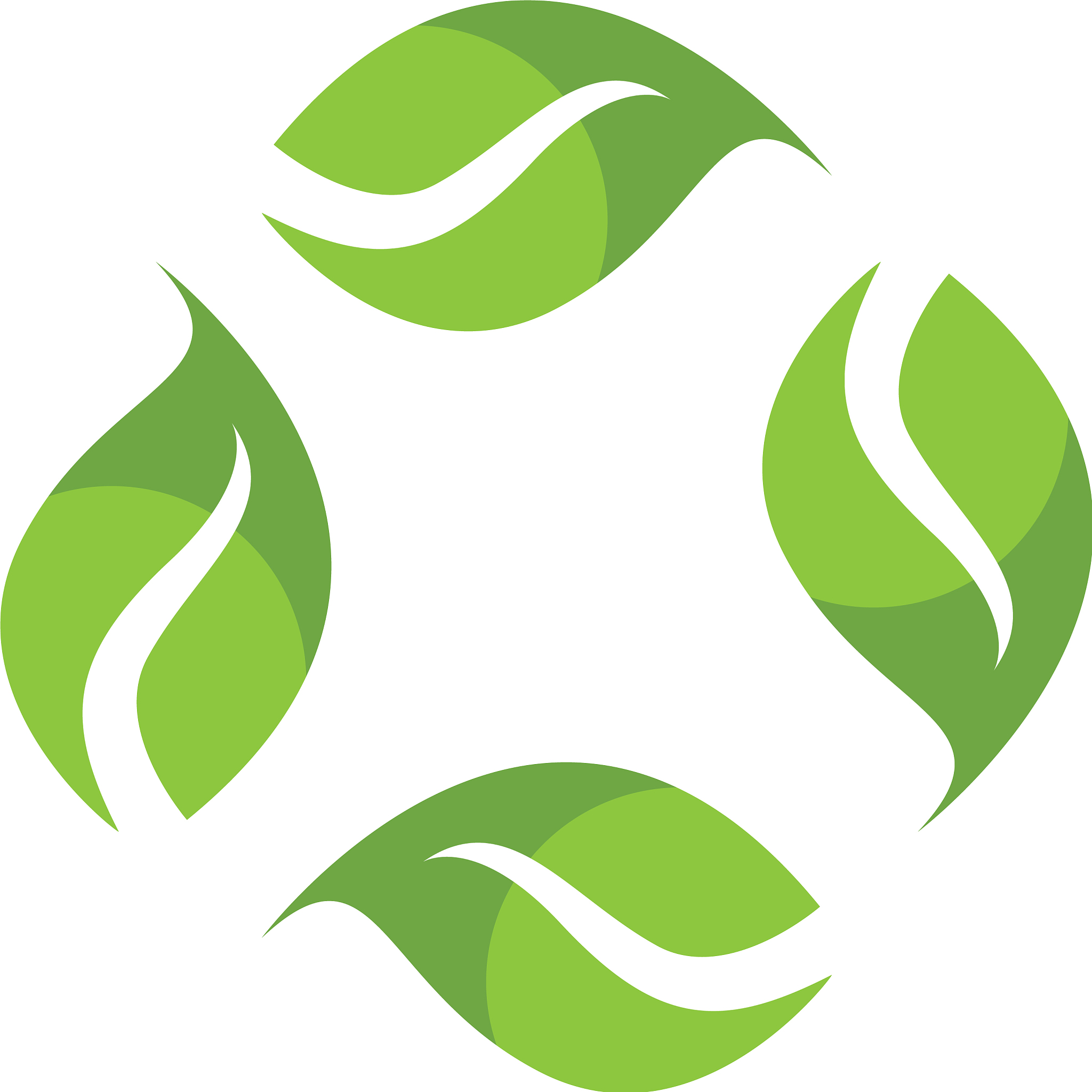 leaf green leaves logo