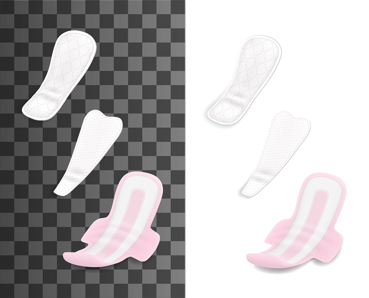 安然纳米微元生化负离子卫生巾与其他品牌卫生巾的对比