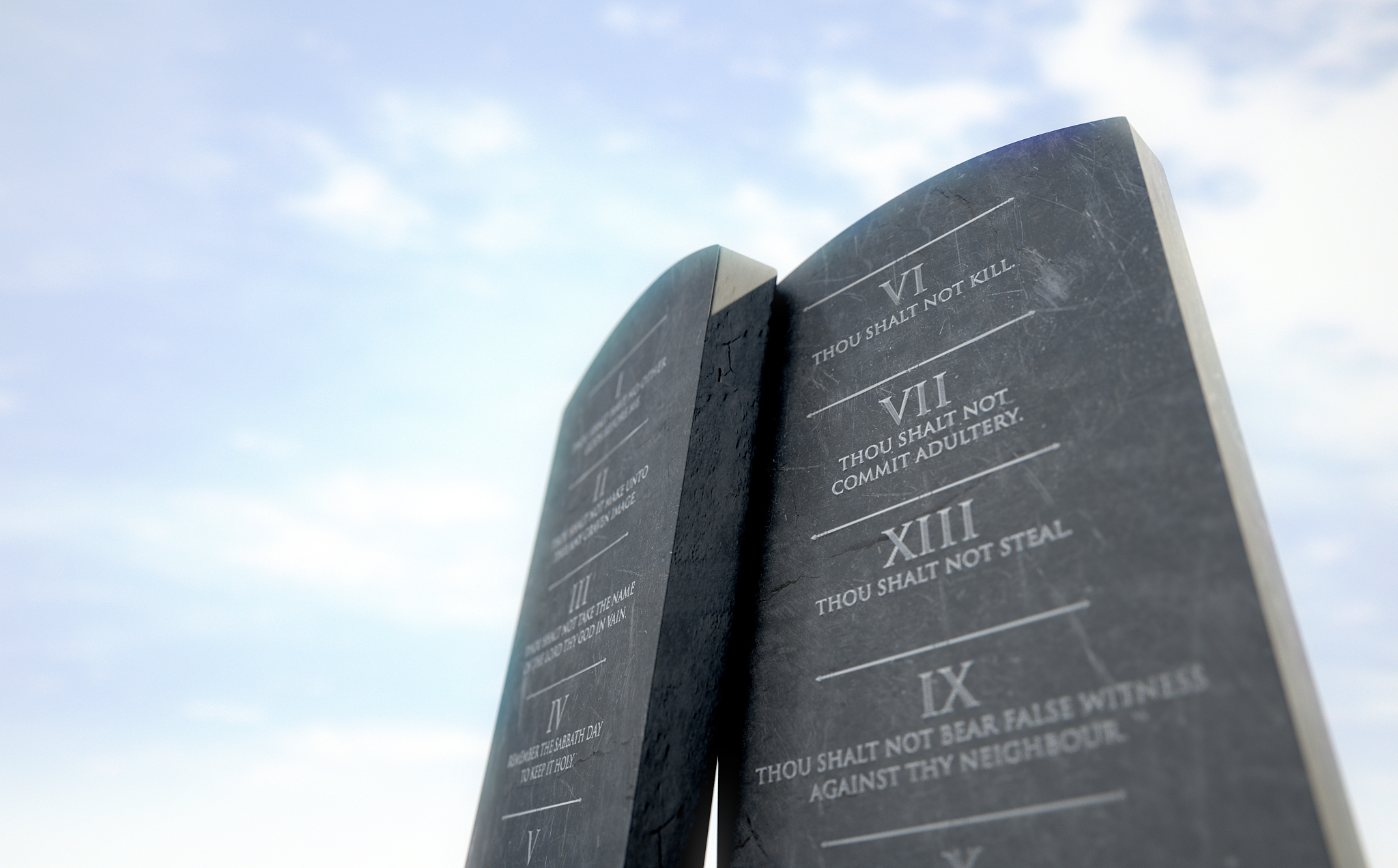 摩西十诫：上帝给人类的十条重要诫律