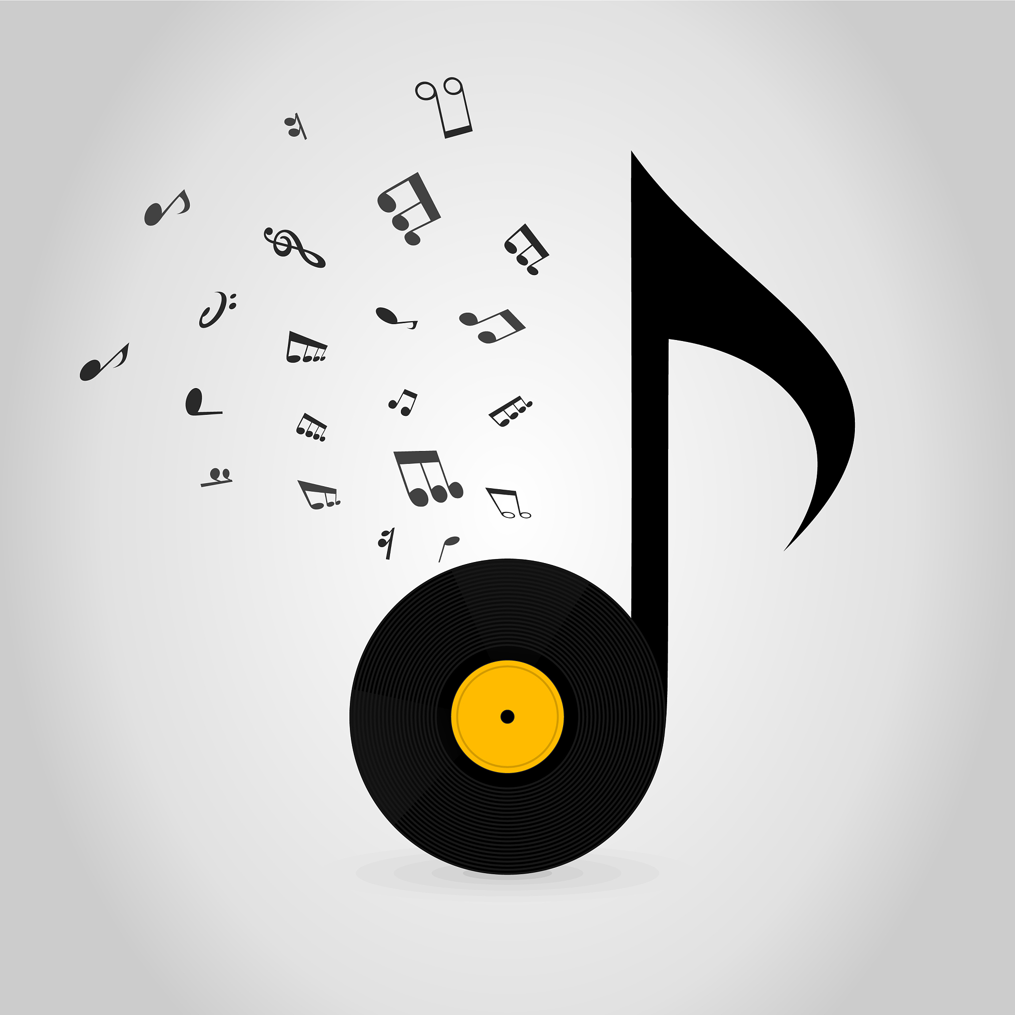 vinyl note