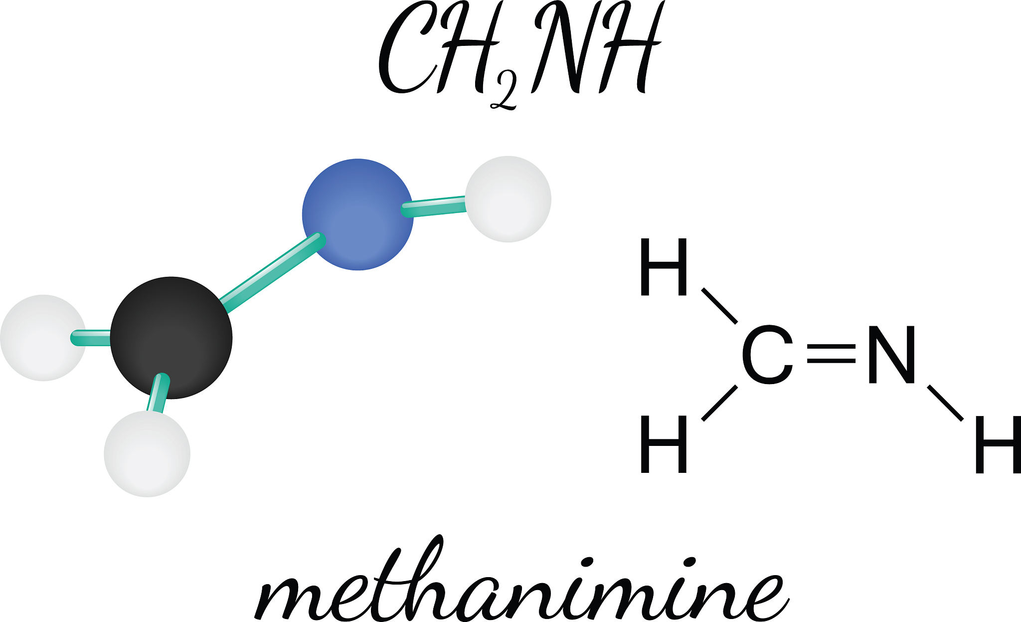 ch2nh methanimine molecule