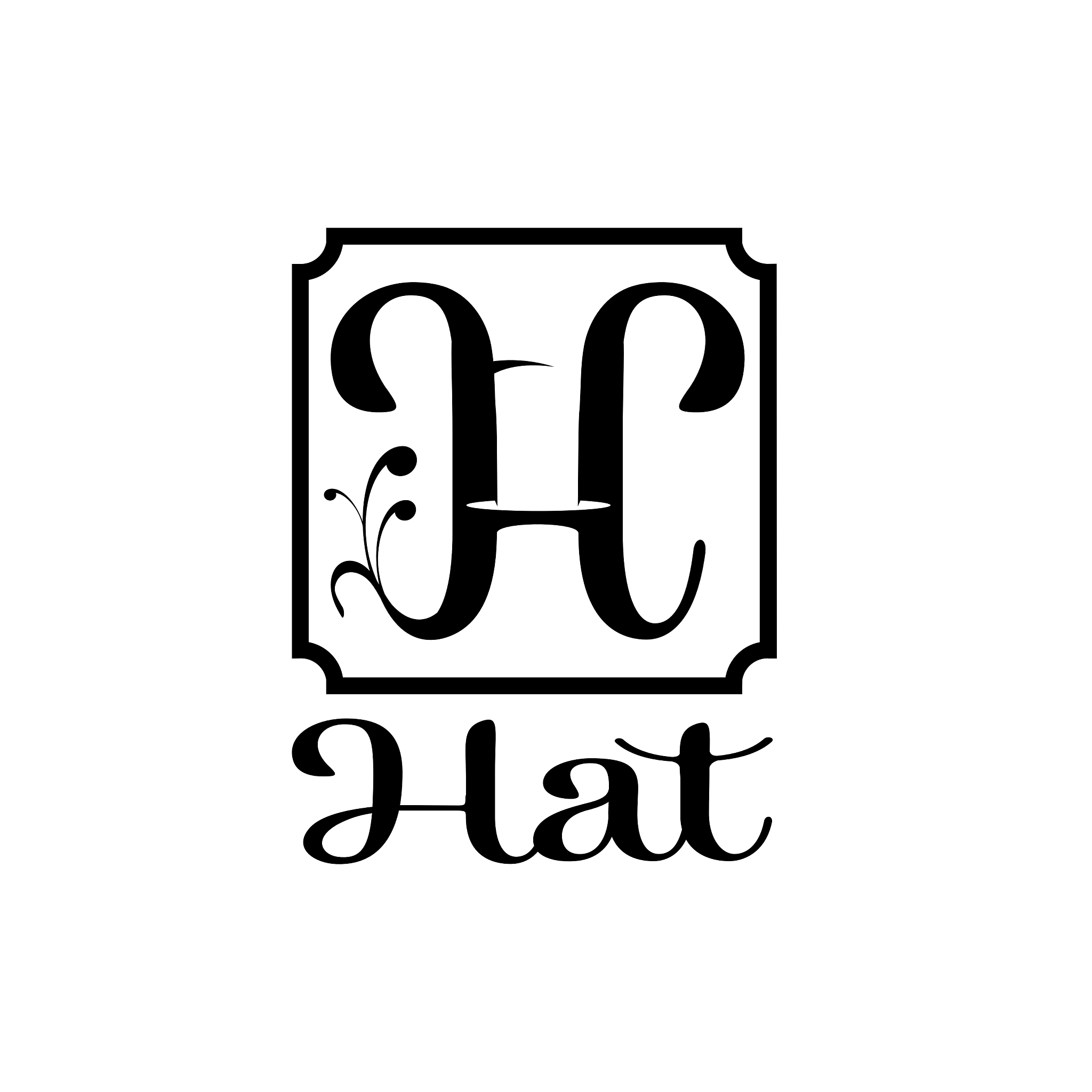 hat monogram