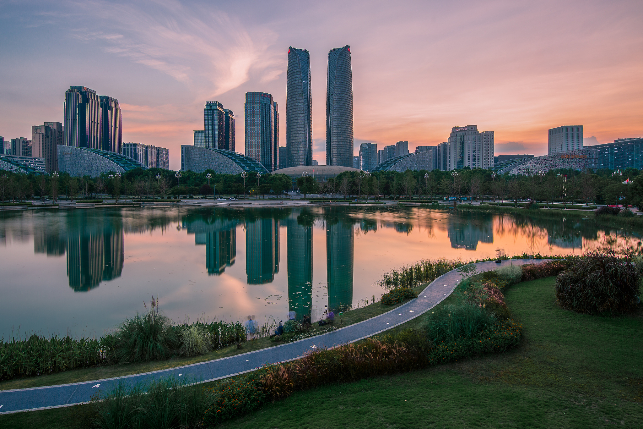 成都金融城夜景