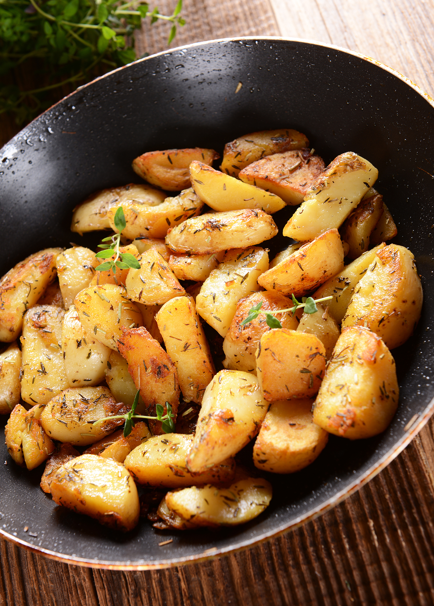 fried potatoes