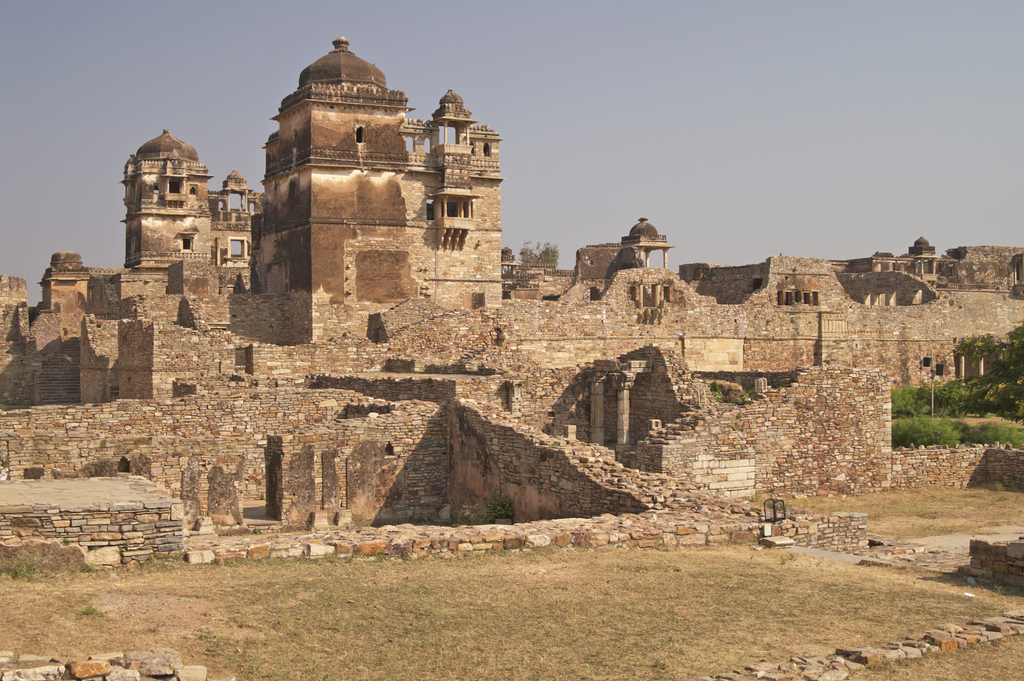 derelict indian palace