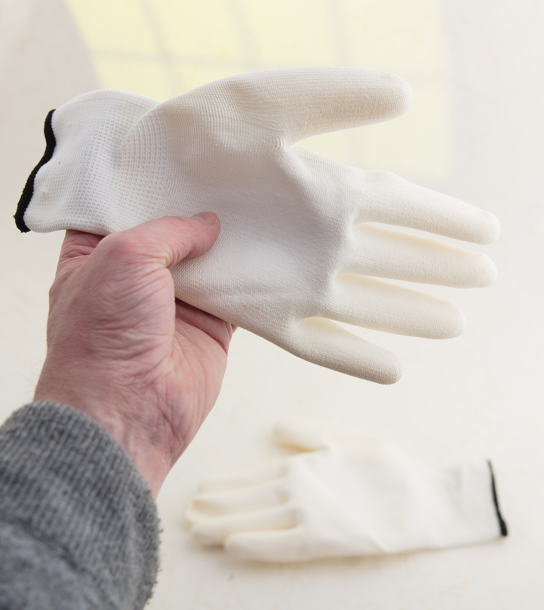 painters gloves.