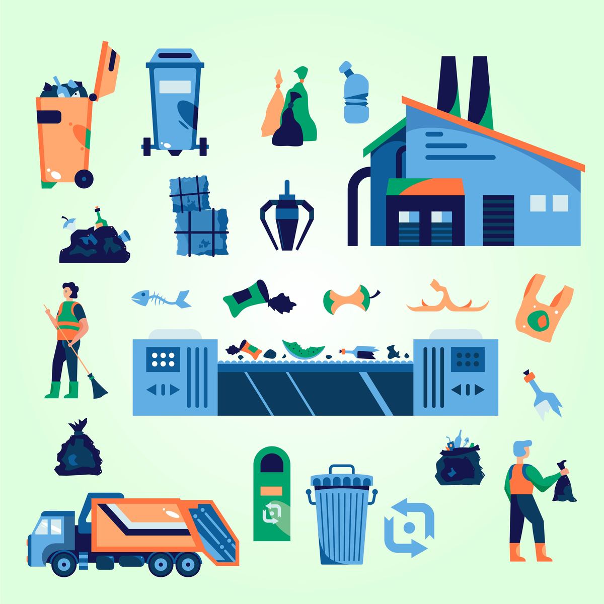 垃圾资源化再利用的好处：节约资源、减少污染、促进经济发展