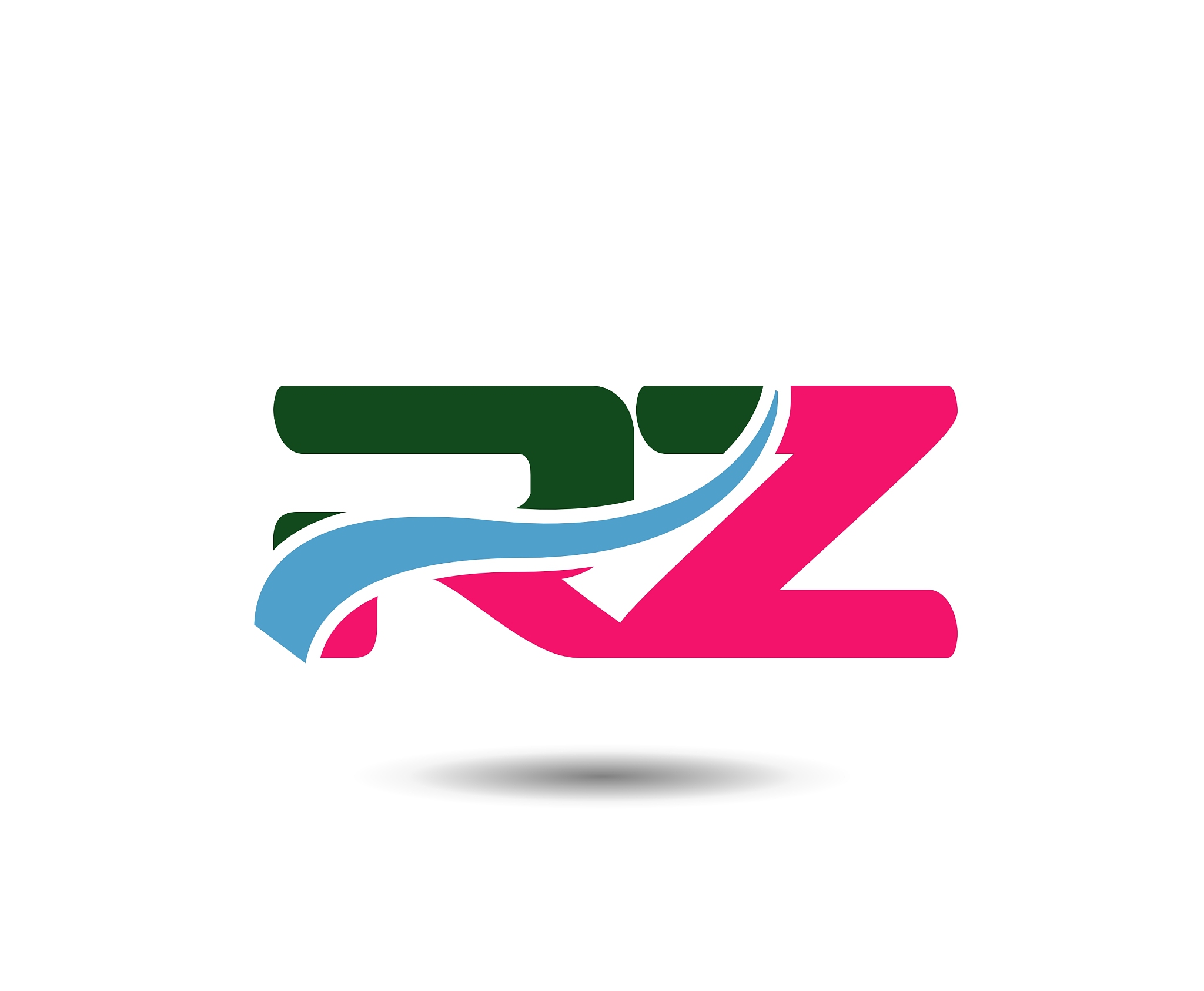 letter r and z logo
