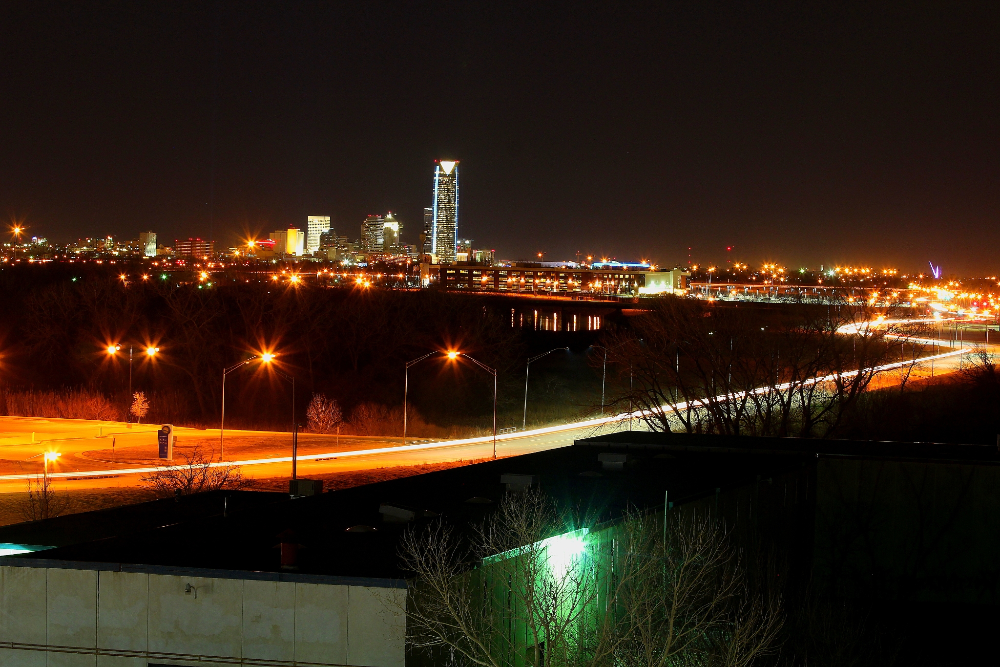 oklahoma city skyline ii
