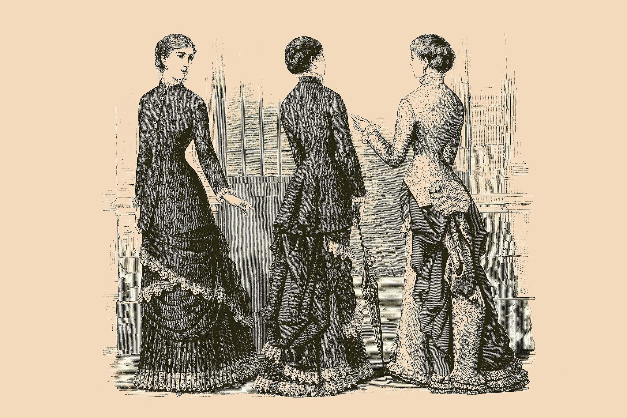 victorian fashion woman