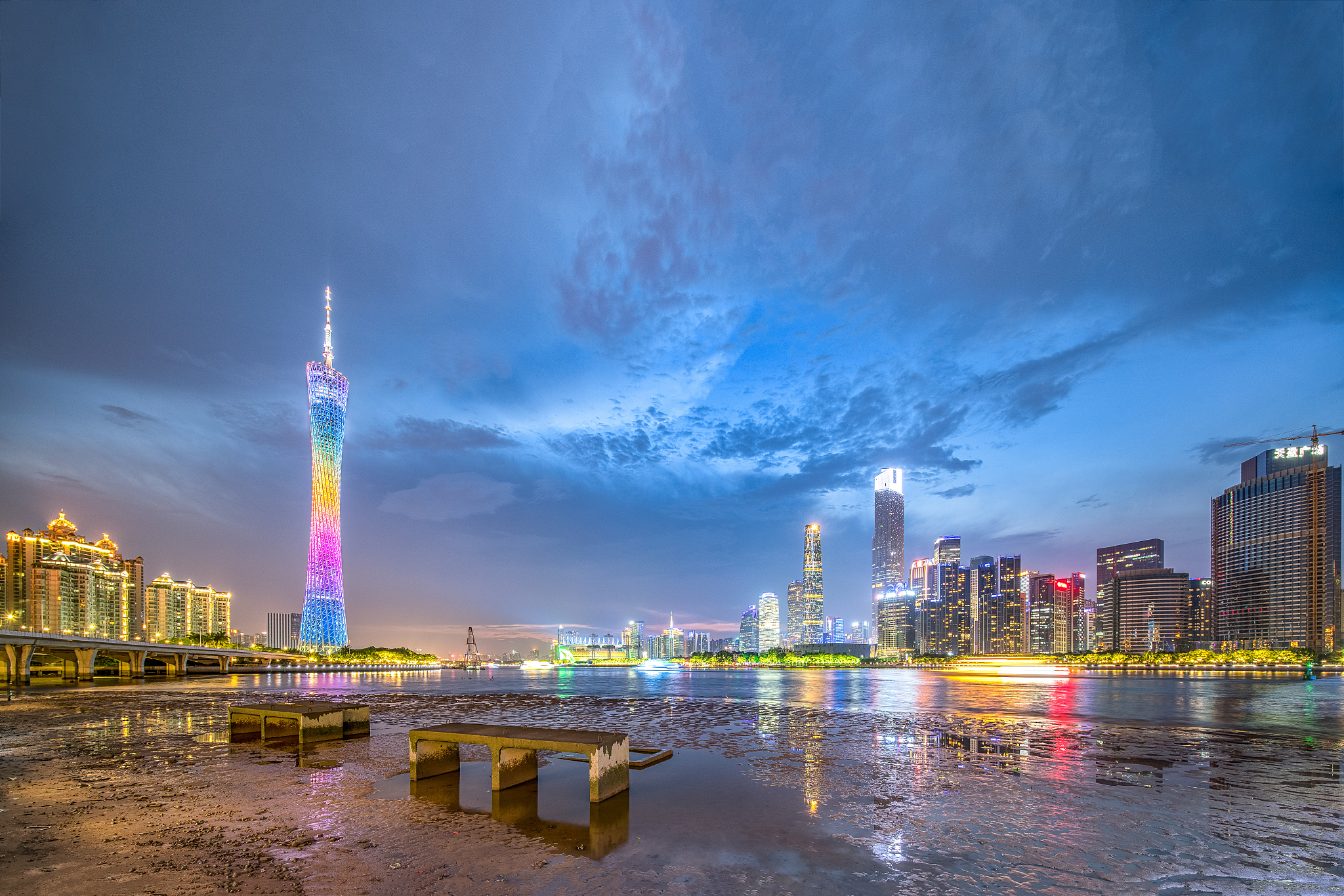 广州城市天际线