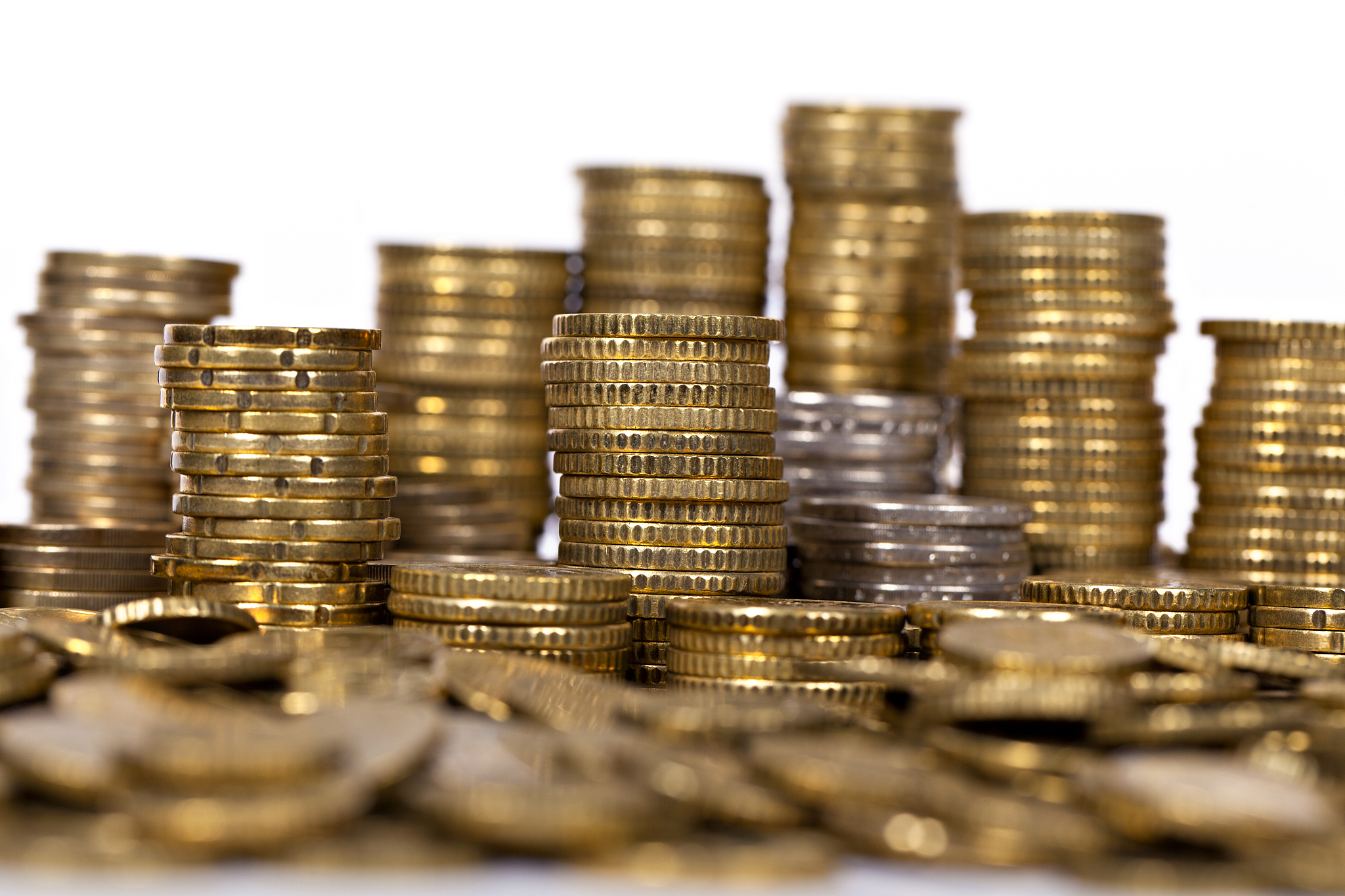stack of coins