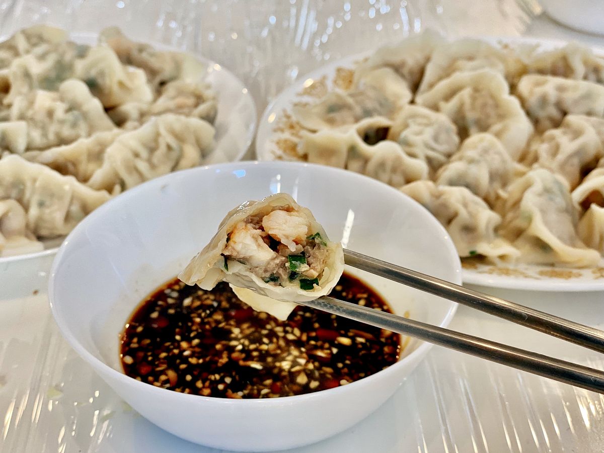 鲍鱼饺子放什么菜馅