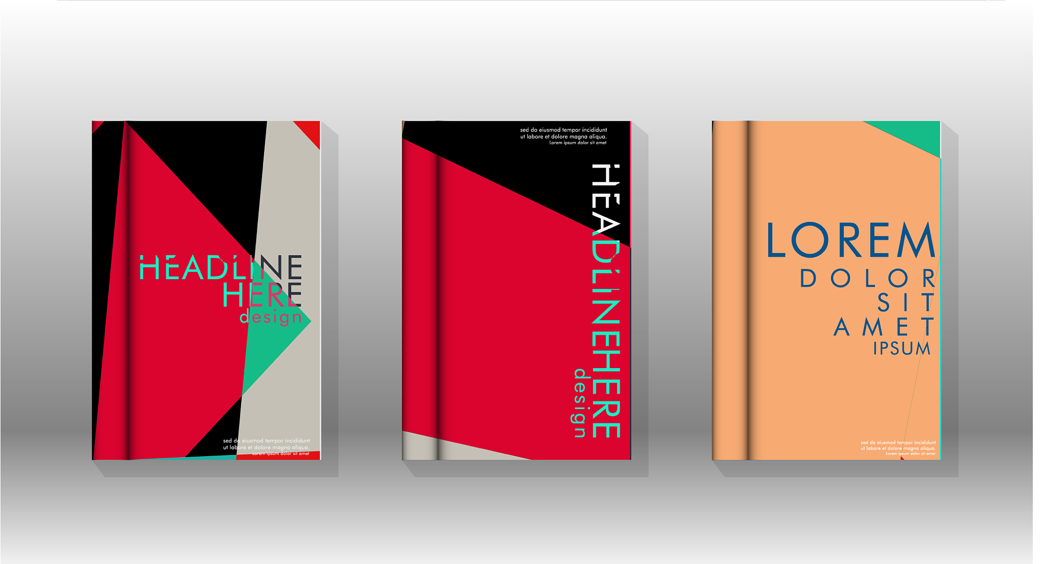 background abstract book cover layout for