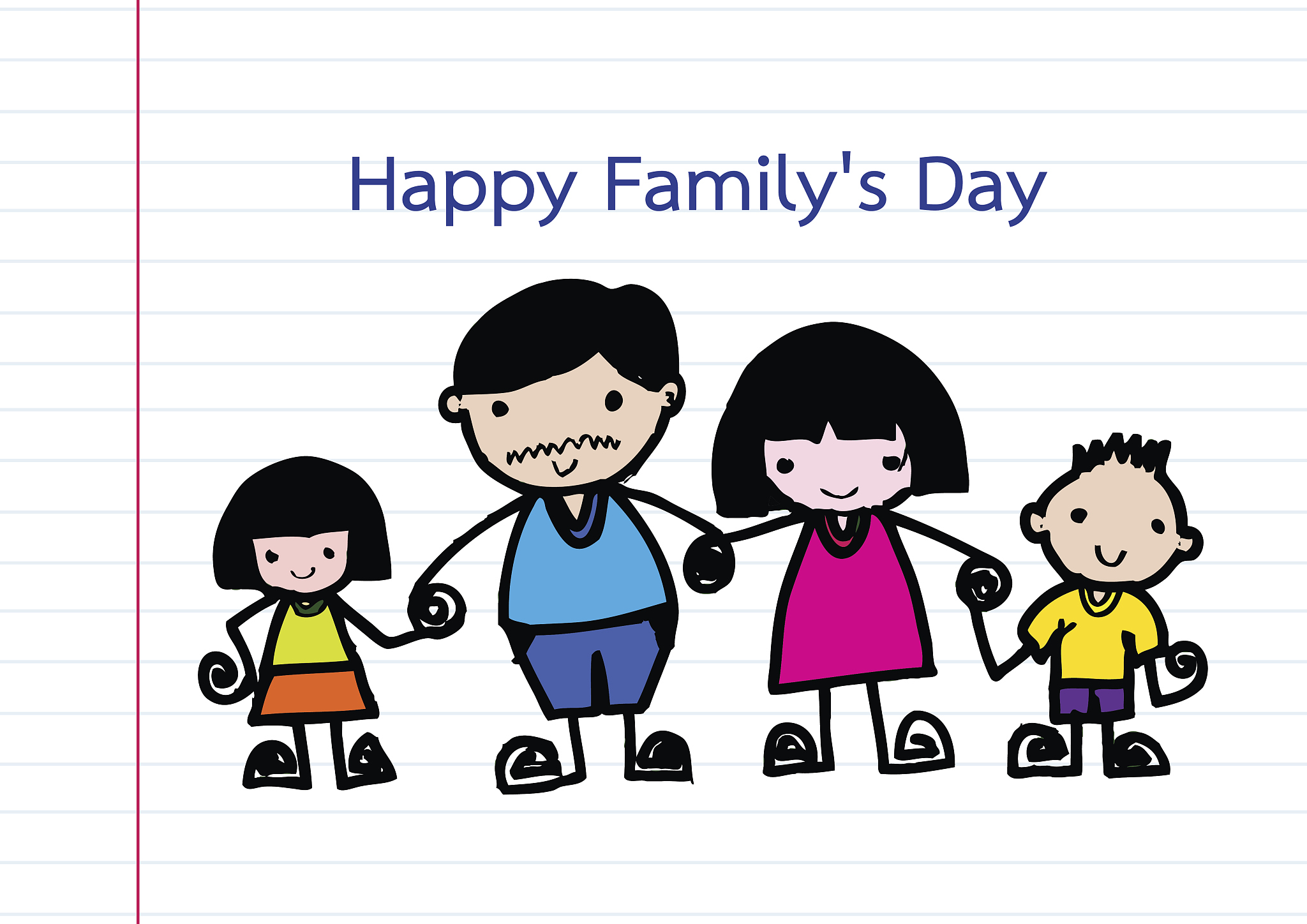 用英语介绍自己的家庭（一家三口），可以介绍爱好或其他，如父亲爱钓鱼，看纪录片，母亲爱做菜，可以举一些日常相处的例子。尽管爱好不同，但我们喜欢开家庭会议互相沟通，解决问题。