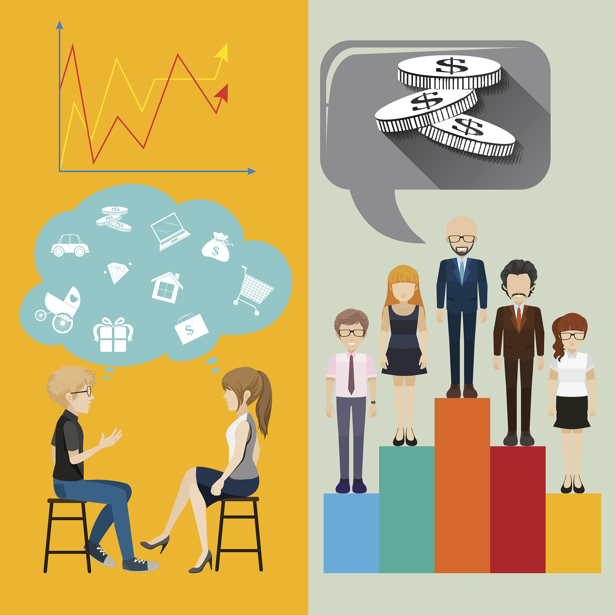 将下面的文字重新进行编排使之逻辑清晰语句优美、通顺并增加一些适当的例子进行说明：许多男人将所有闲钱投资于家庭或抵押贷款。而且他们根本没有或几乎没有留下钱来满足个人需要。一般来说他们为某人或某物而活将自己的欲望放在第十位甚至更远。如果他们仍然为自己买东西他们要么会在以后经历良心的痛苦要么来自亲密圈子的人会说这是错误的。这一点男人绝对要向女人学习因为她们往往没有这样的问题。