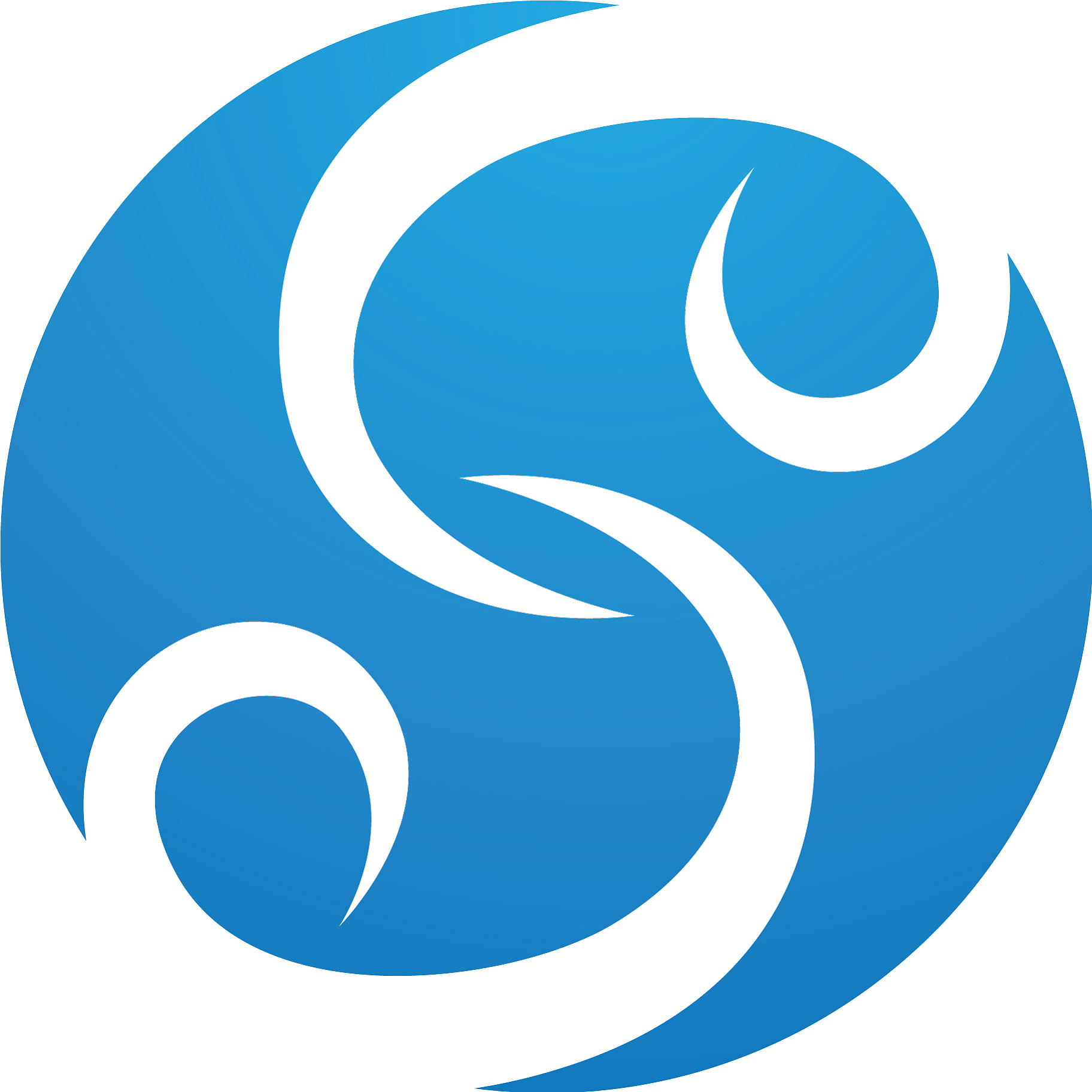 business corporate letter s logo design