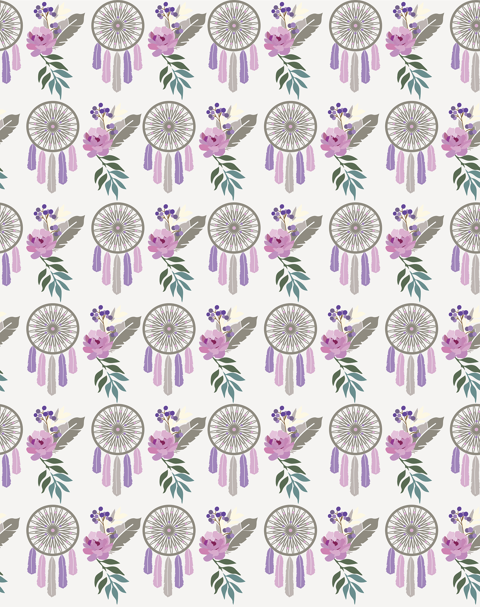 boho ethnic style pattern