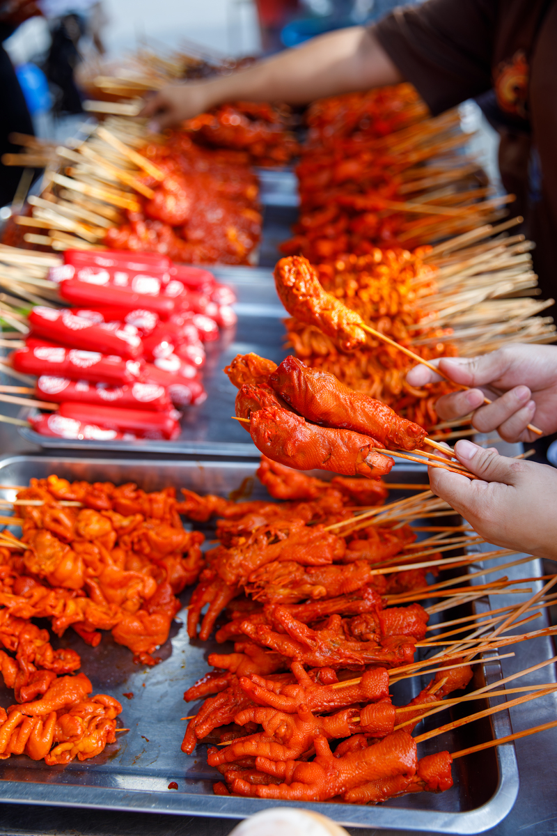 最受欢迎的地摊小吃