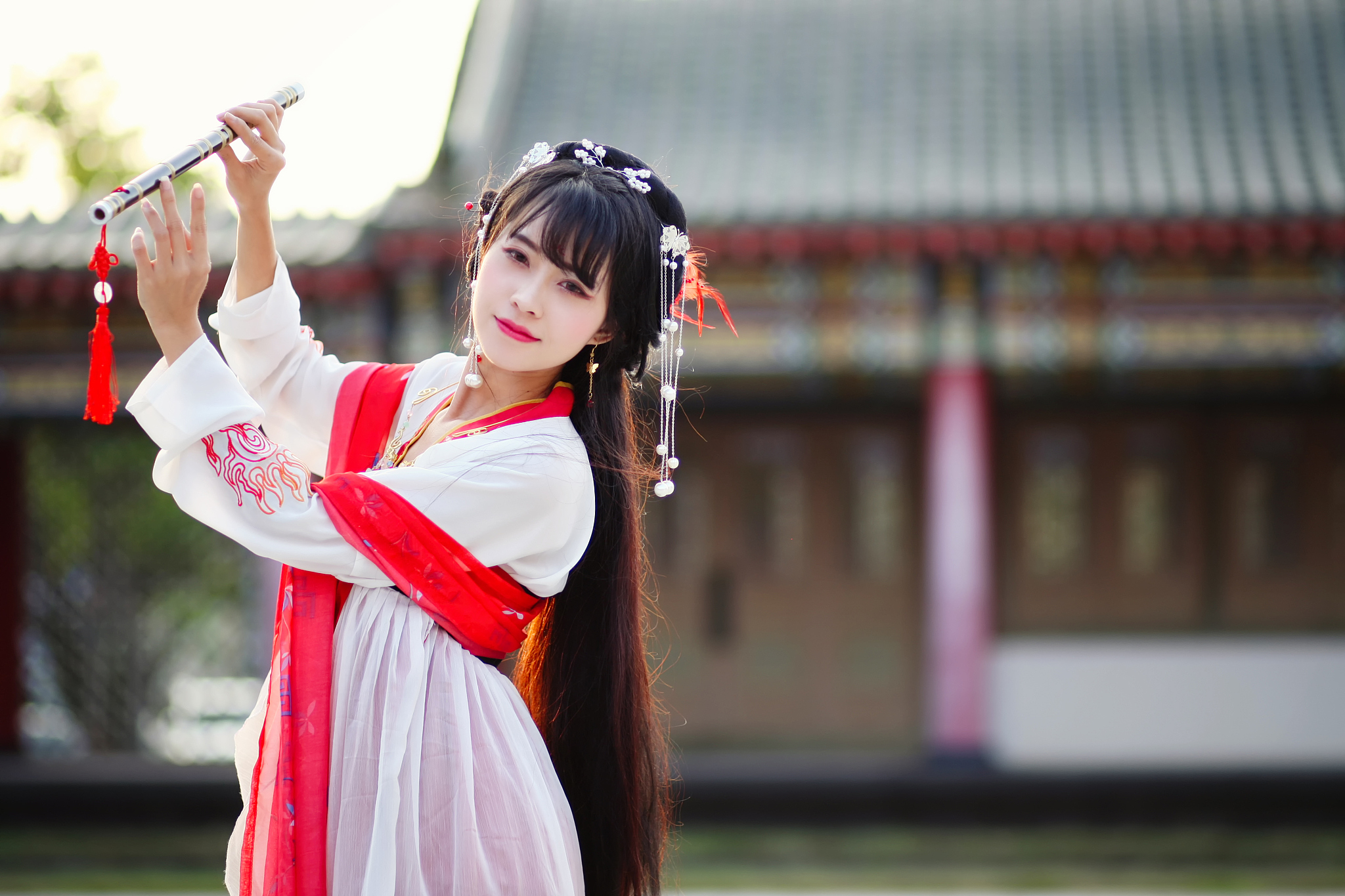 beautiful traditional chinese lady - 1