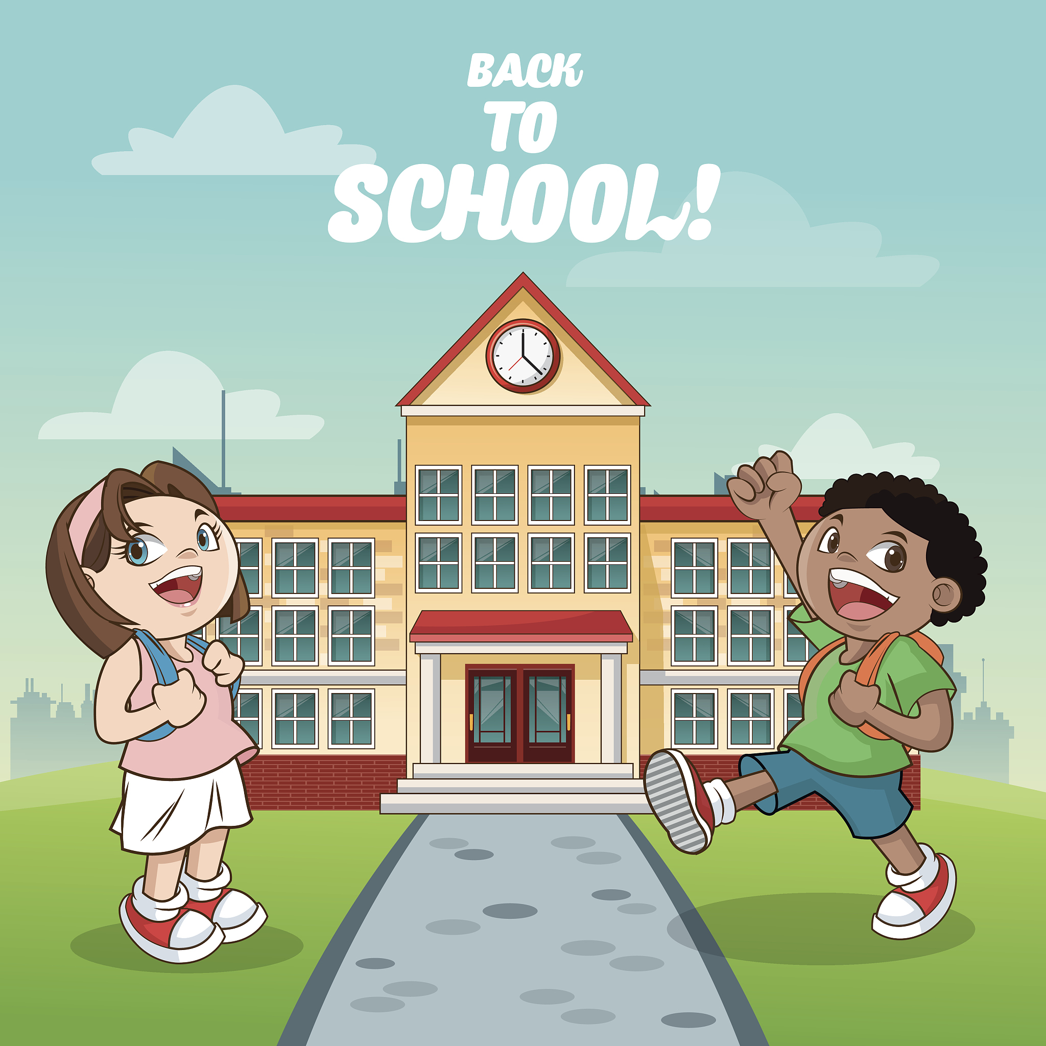 building kids back to school design