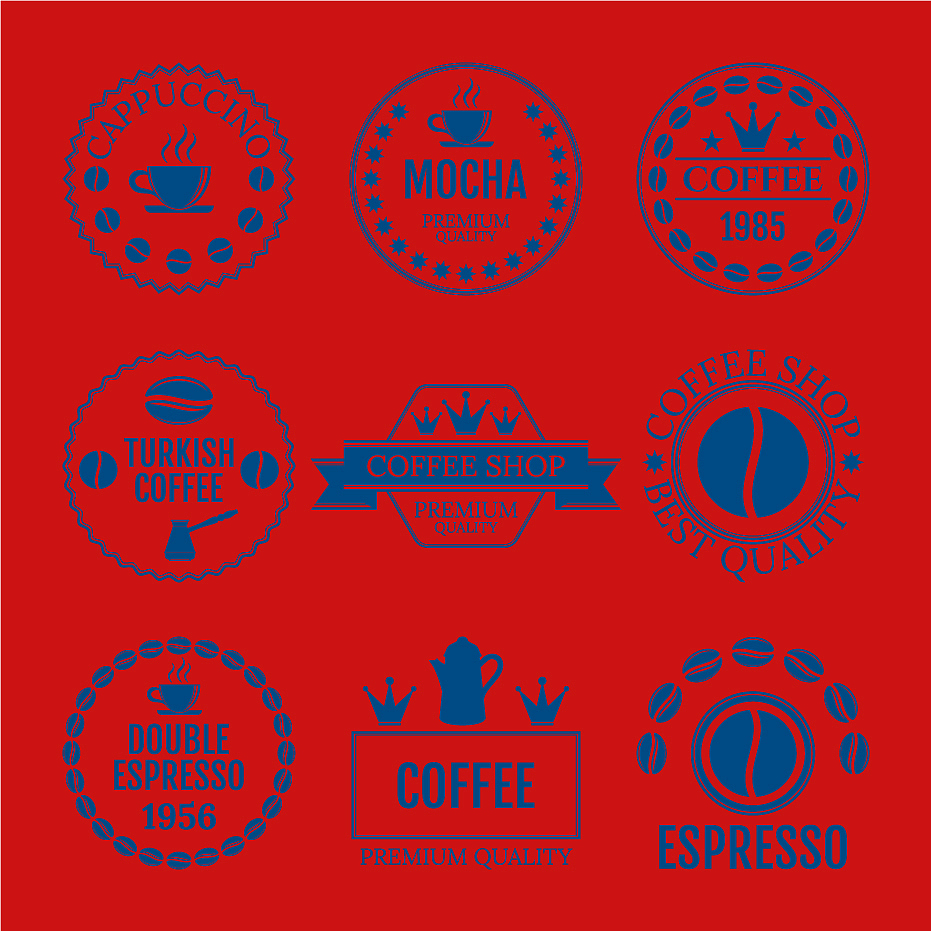 set of logos
