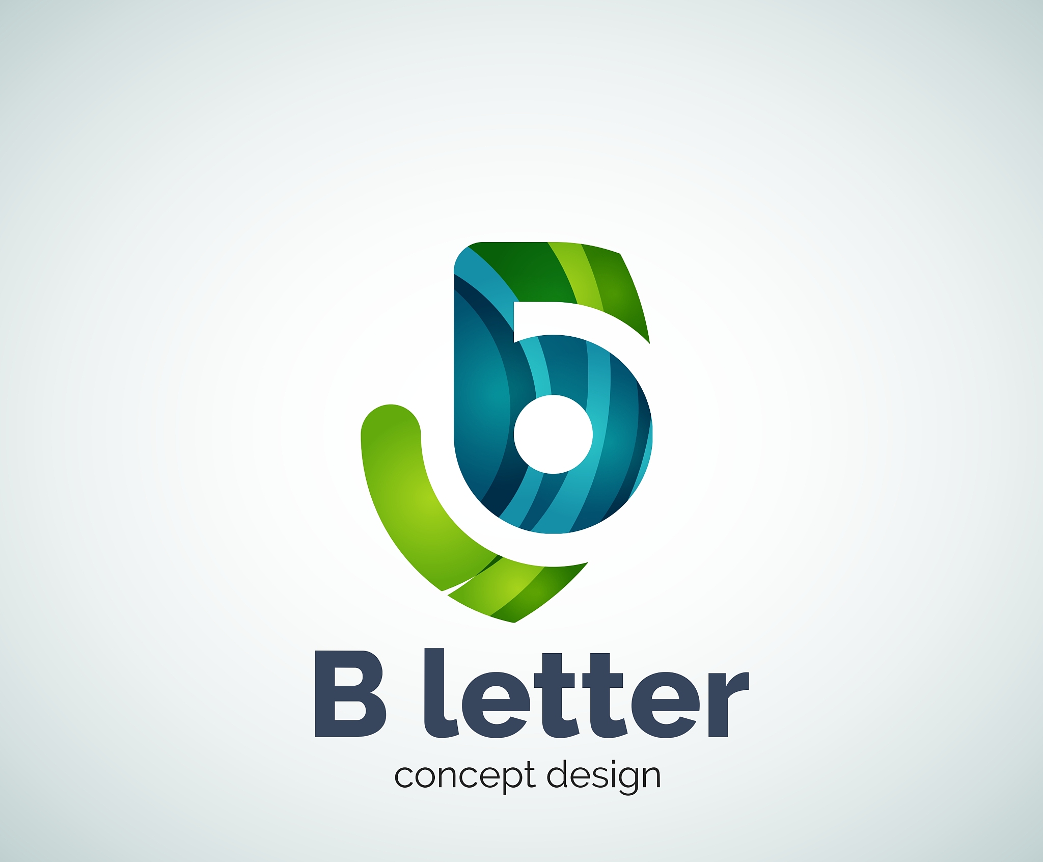letter concept logo template