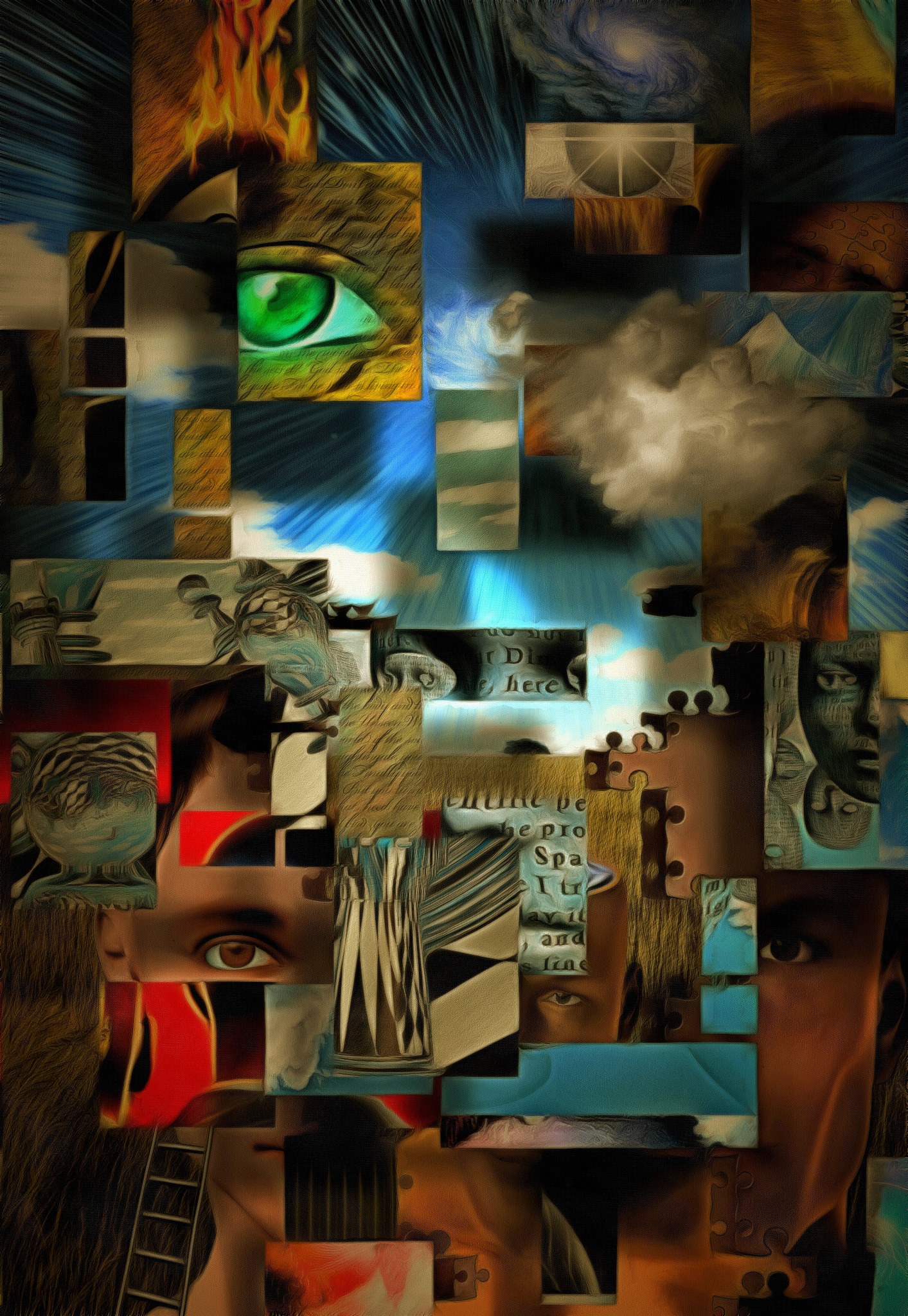 John Stezaker：拼贴艺术大师，重塑影像与观念的艺术探索者