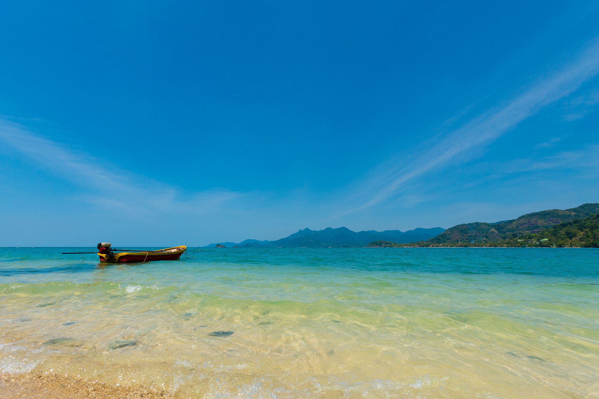 beautiful seascape on koh suwan