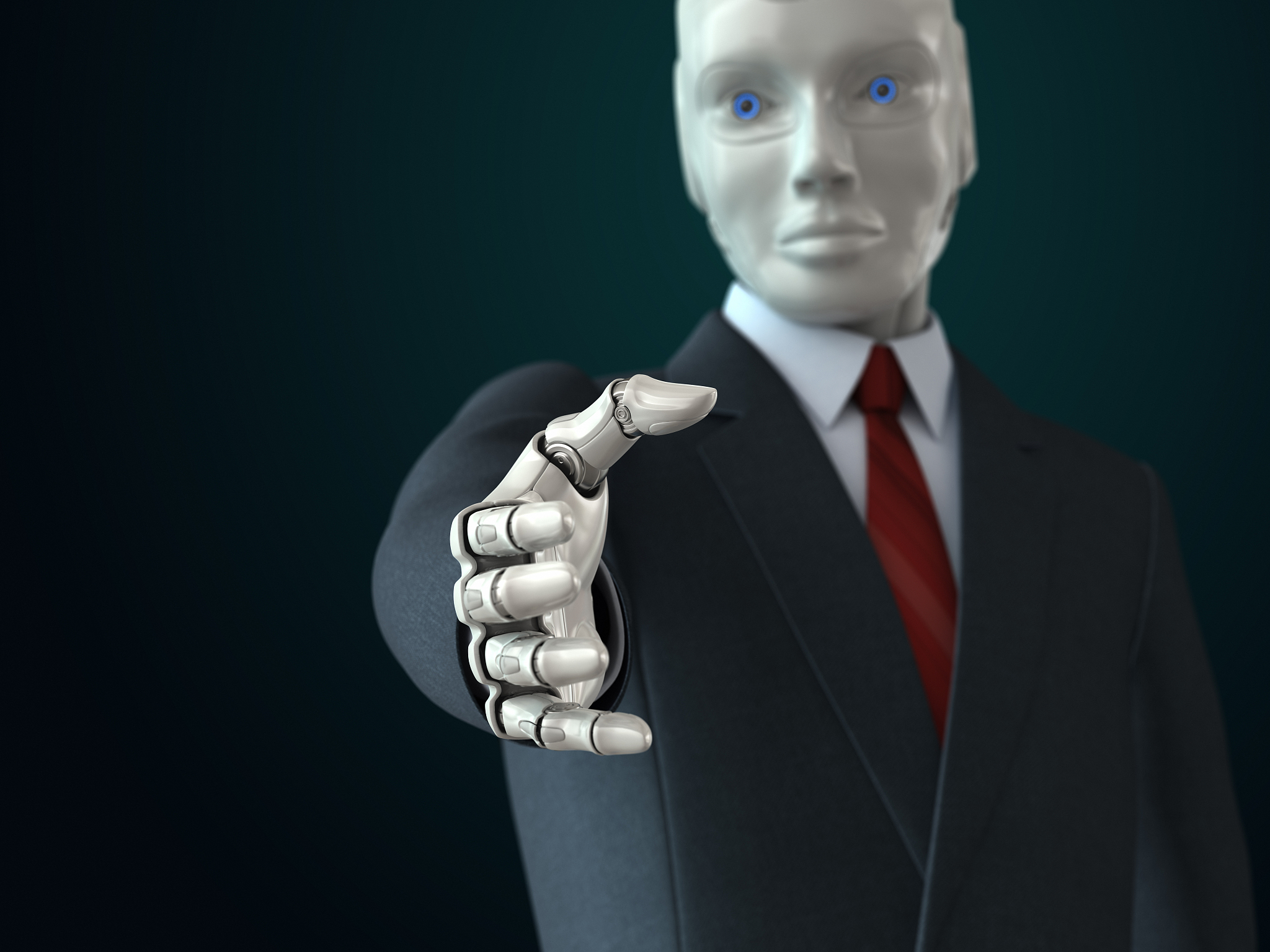 未来克隆人与人类共同存在