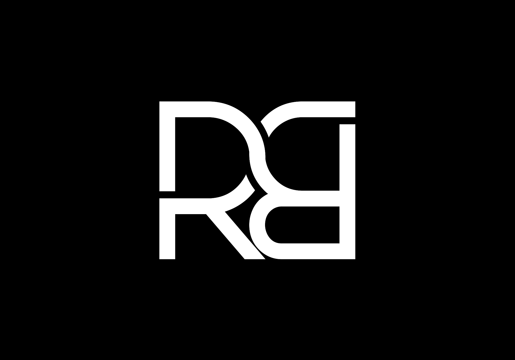 r b, rb initial letter logo design vector template, graphic alph