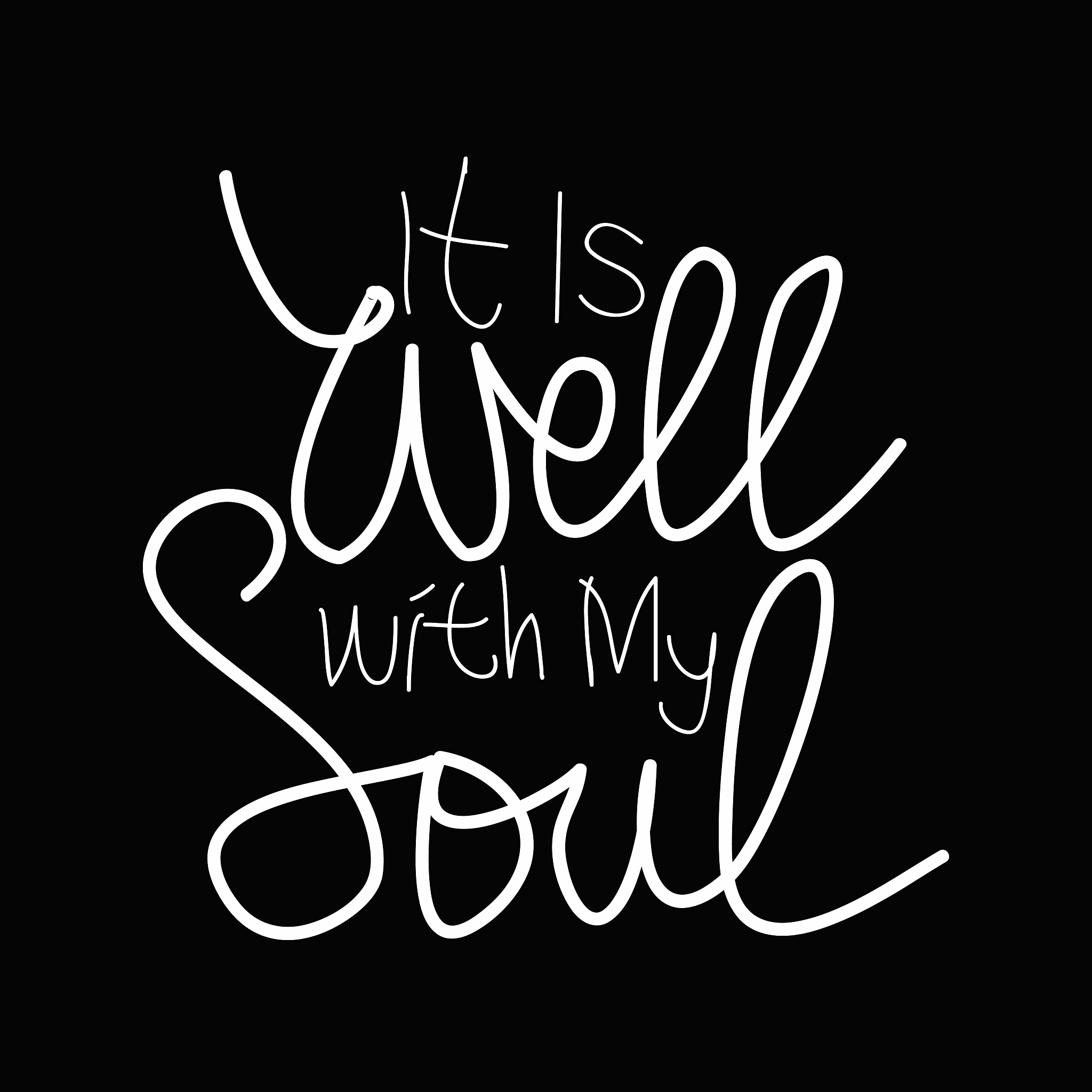it is well with my soul