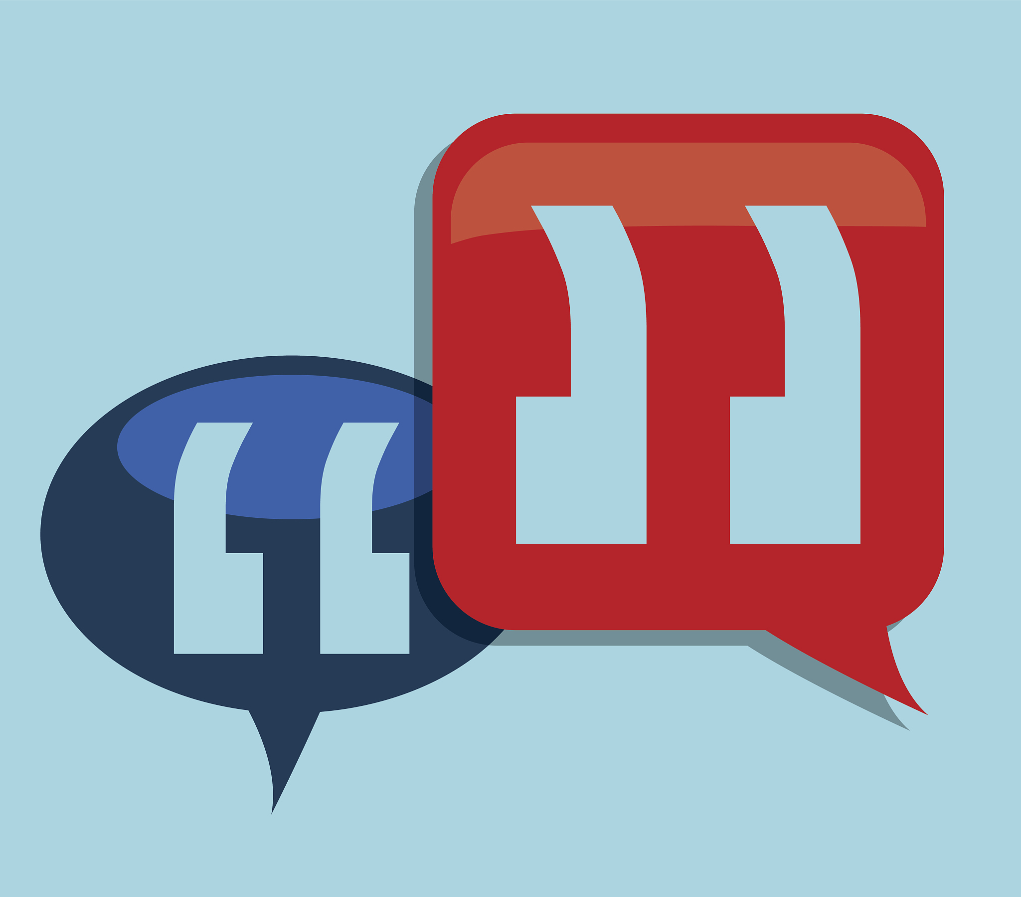 chat speech bubbles
